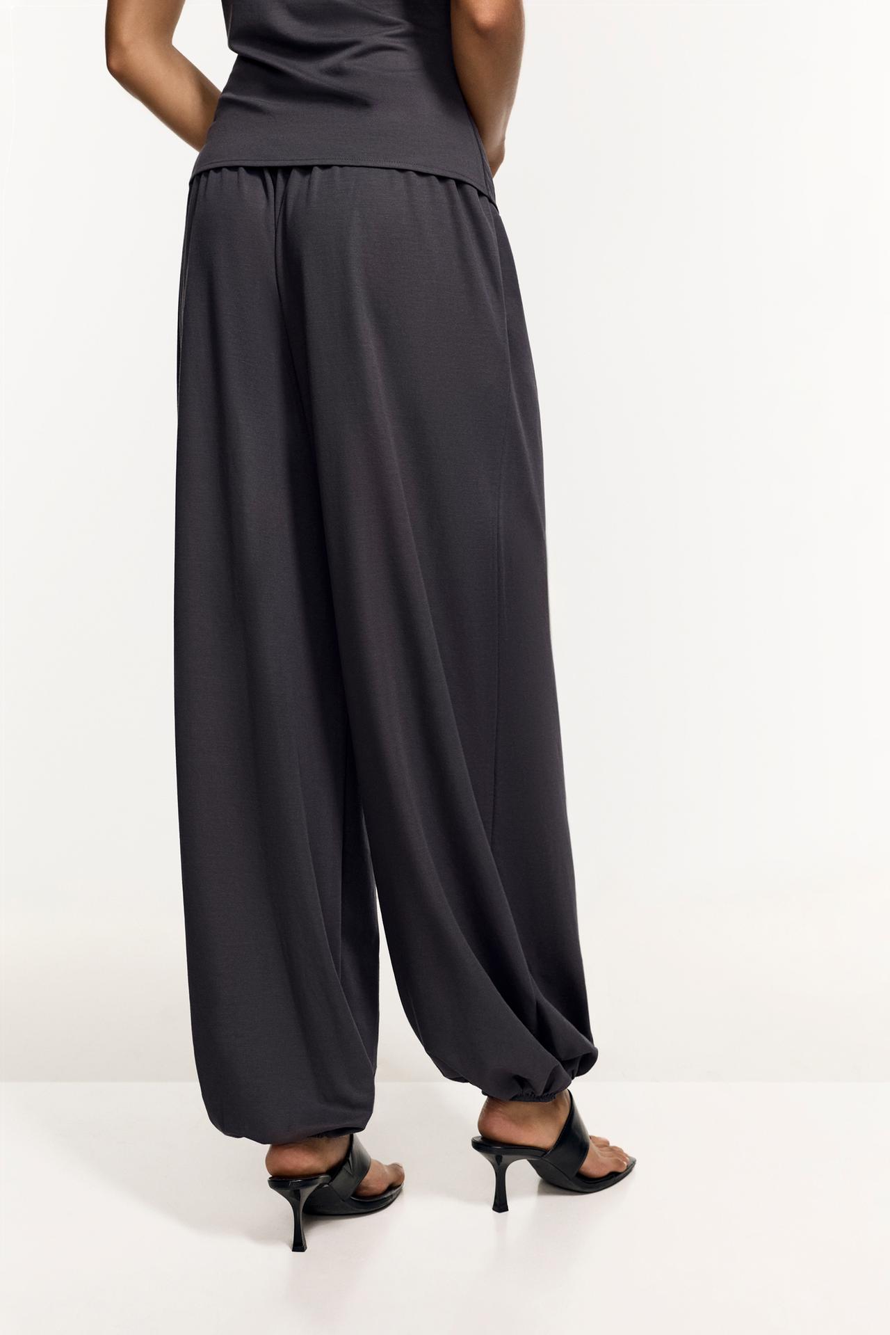 Sarouel trousers — ANTHRACITE GREY
