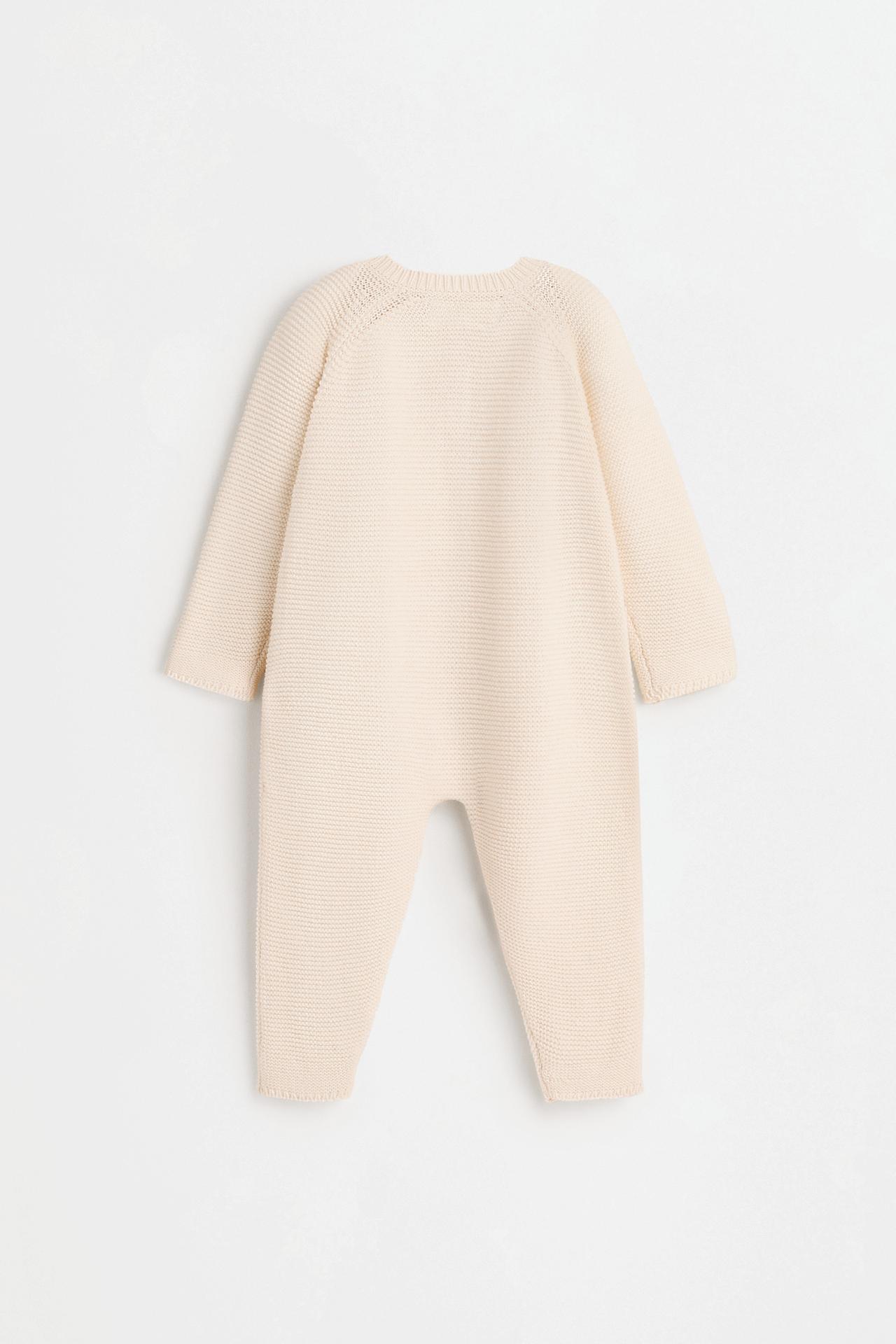 Knit jumpsuit — LIGHT BEIGE