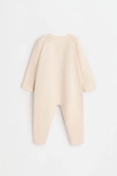 Knit jumpsuit — LIGHT BEIGE 2