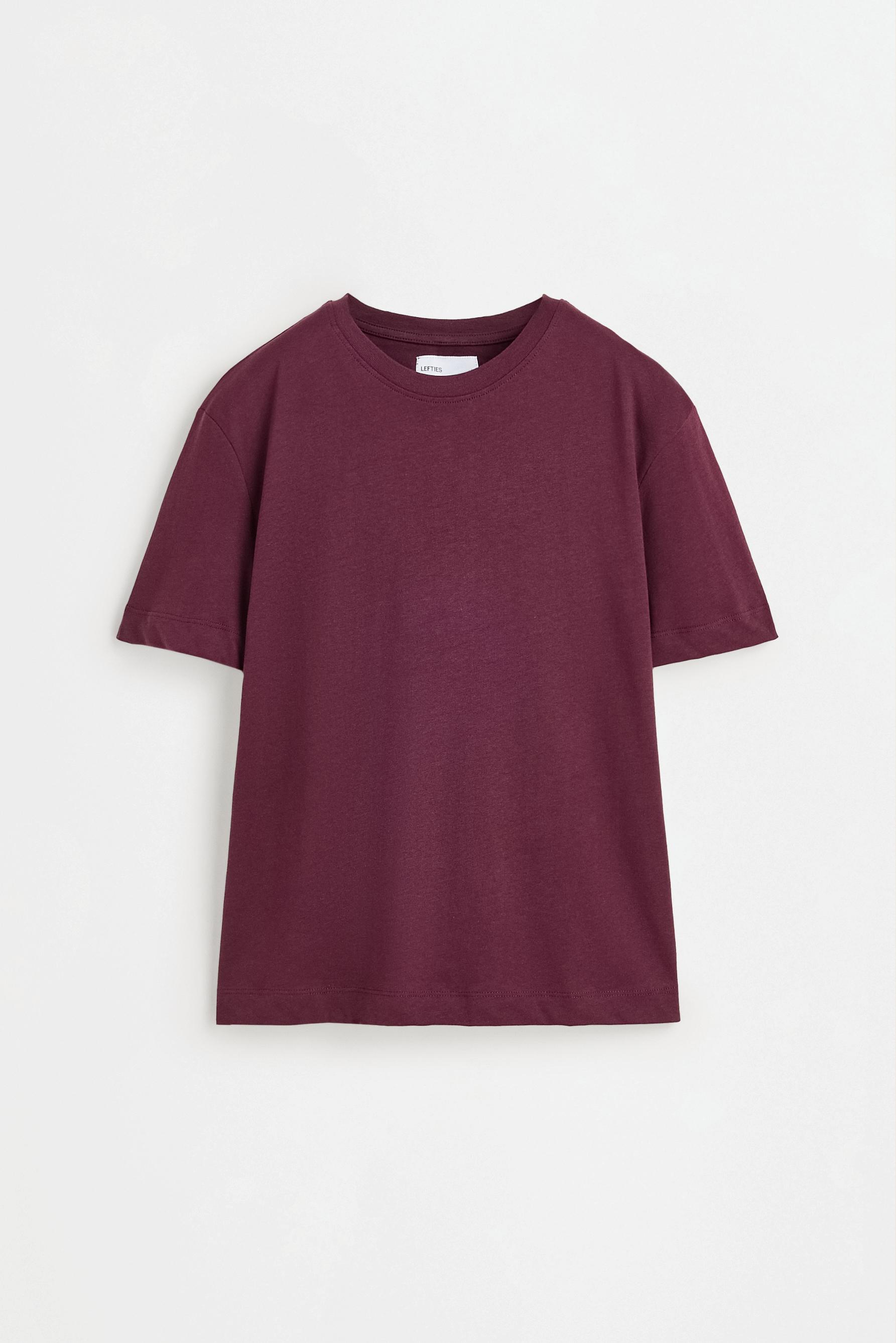 2-pack of basic round neck T-shirts — MAROON