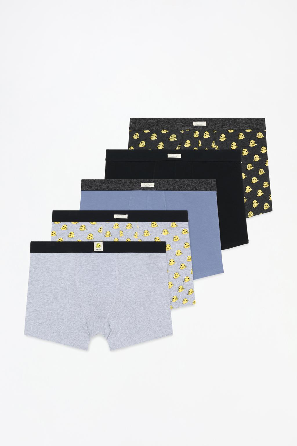 5-pack of assorted long boxers