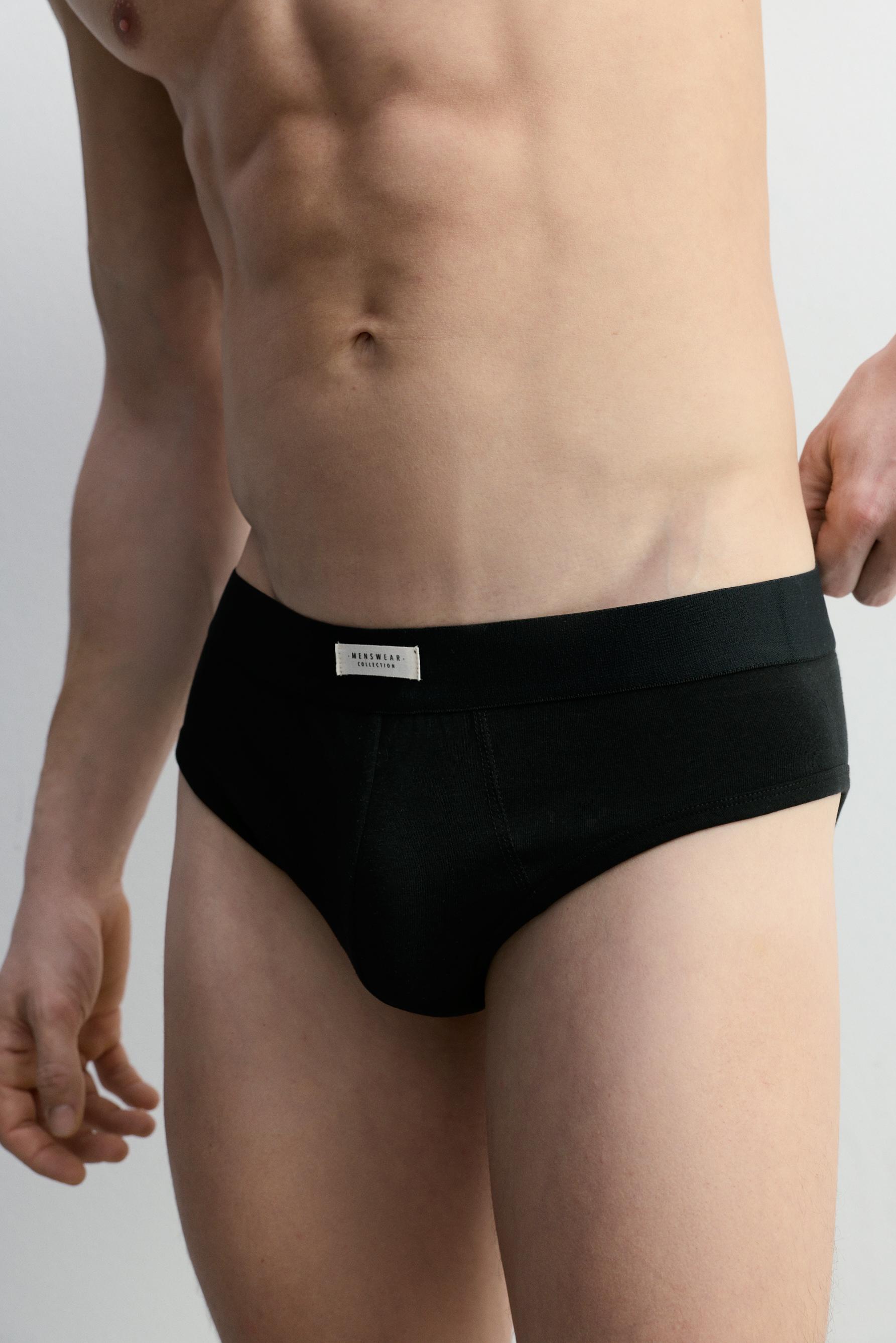 Briefs (3-Pack) — BLACK