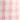 Gingham cap — PINK/WHITE