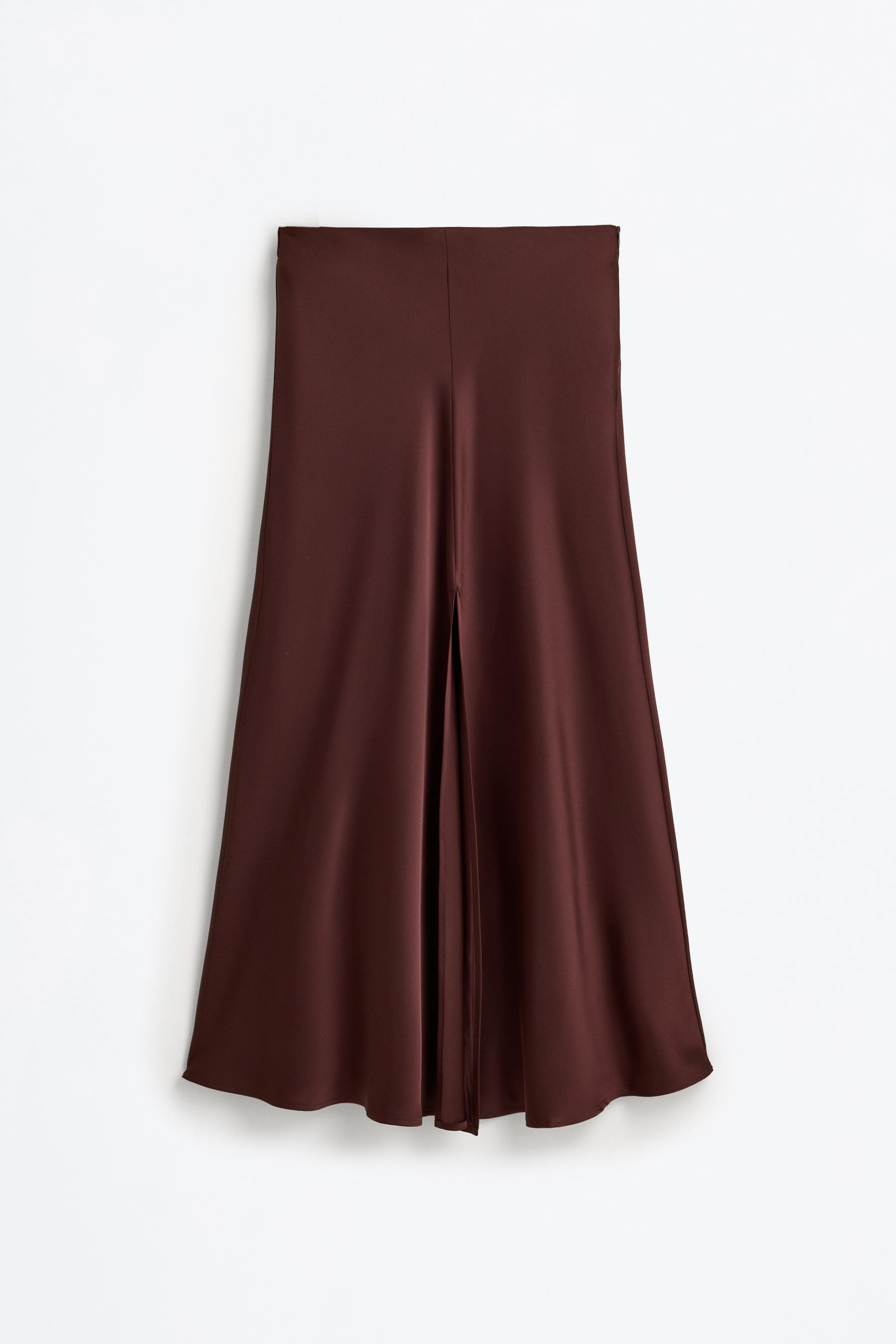 Dokulu midi etek - | LEFTIES Turkey