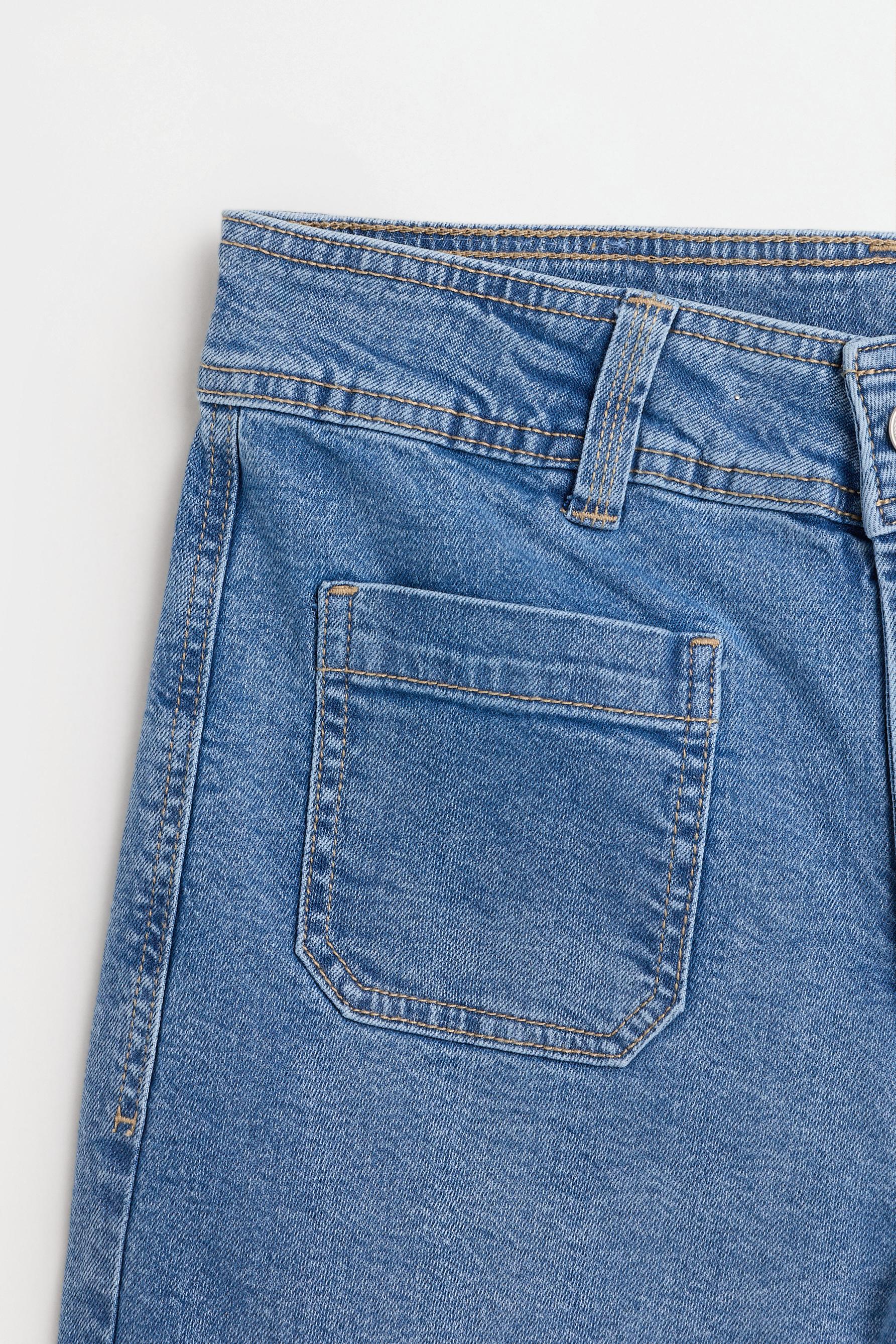 Stretch pocket jeans — INDIGO