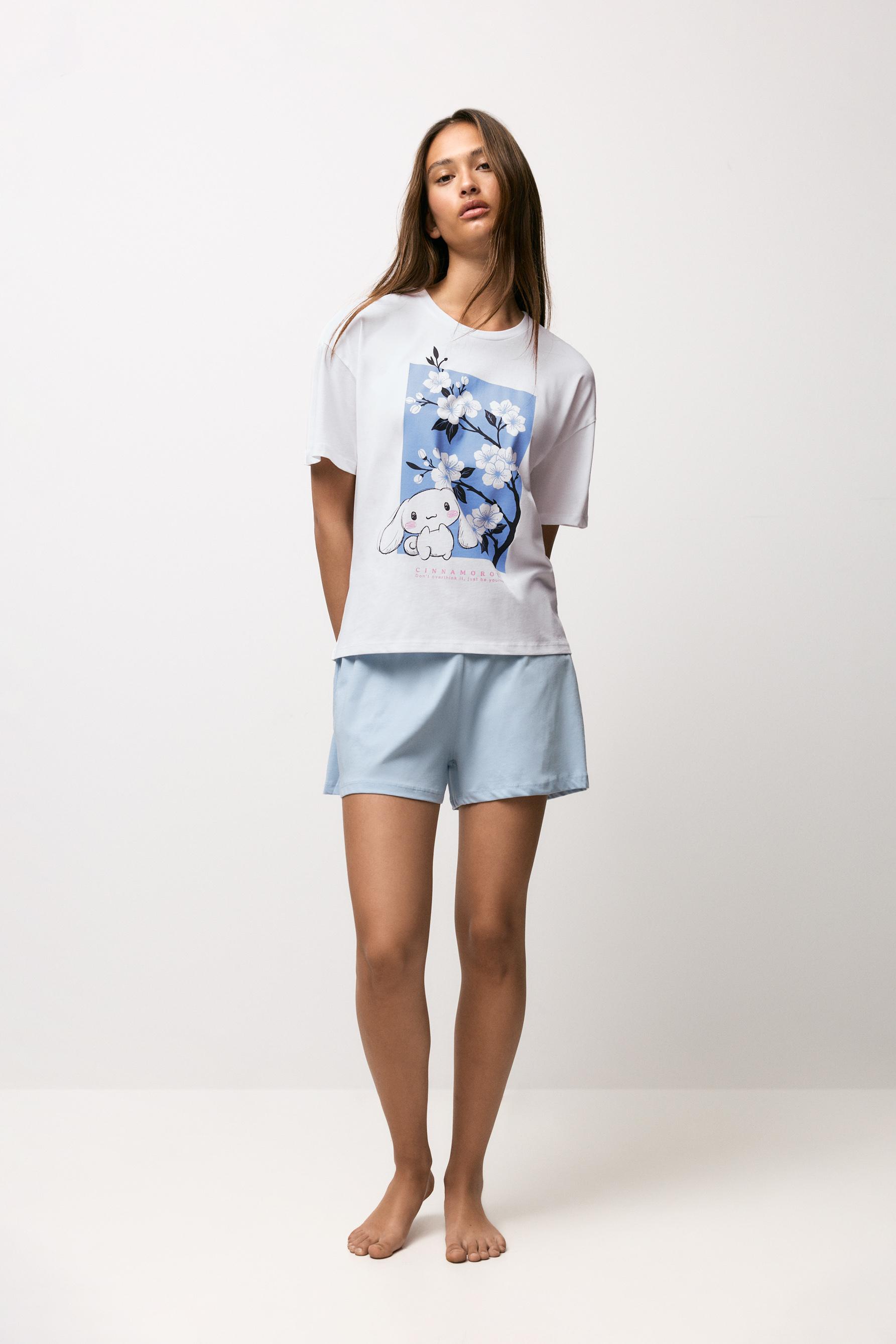Hello Kitty ©SANRIO Cinamoroll short pyjamas — OFF WHITE