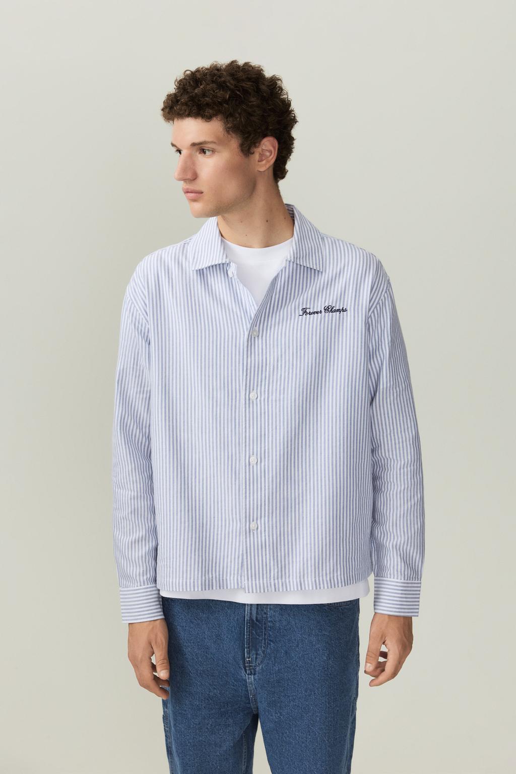 Embroidered Oxford shirt