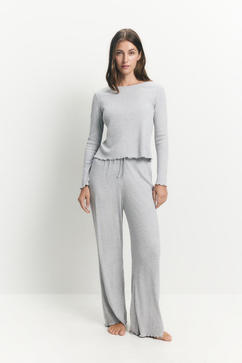 Pantalón pijama culotte Vestir Pantalones ROPA Mujer