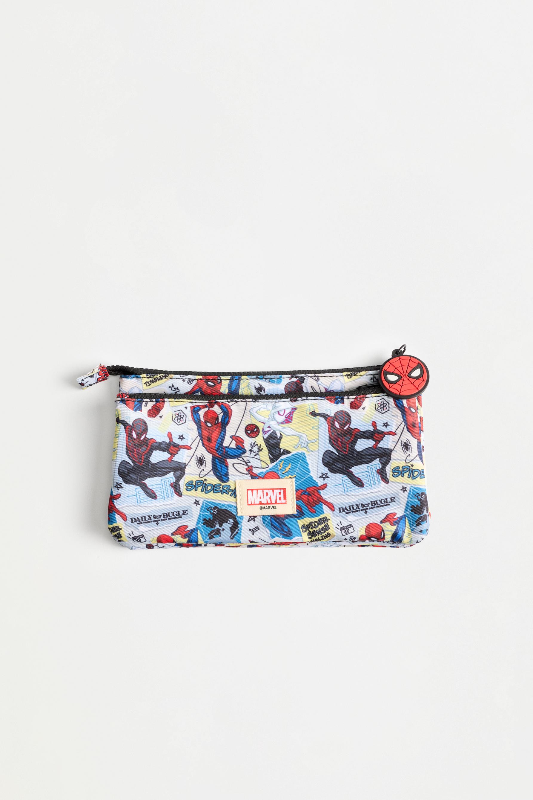 Spiderman ©Marvel multi-compartment pencil case — BLUE