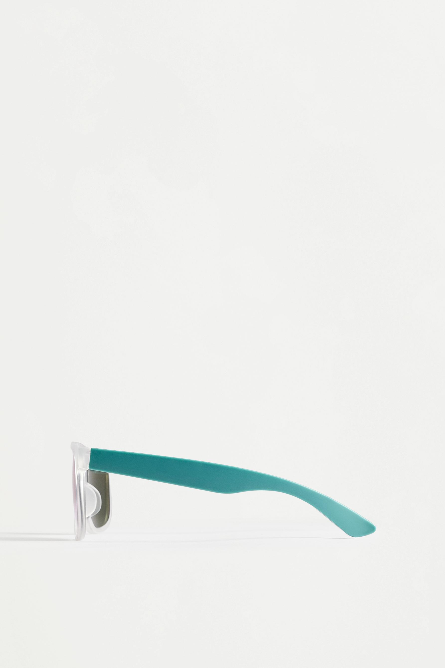 Square transparent glasses — TRANSPARENT