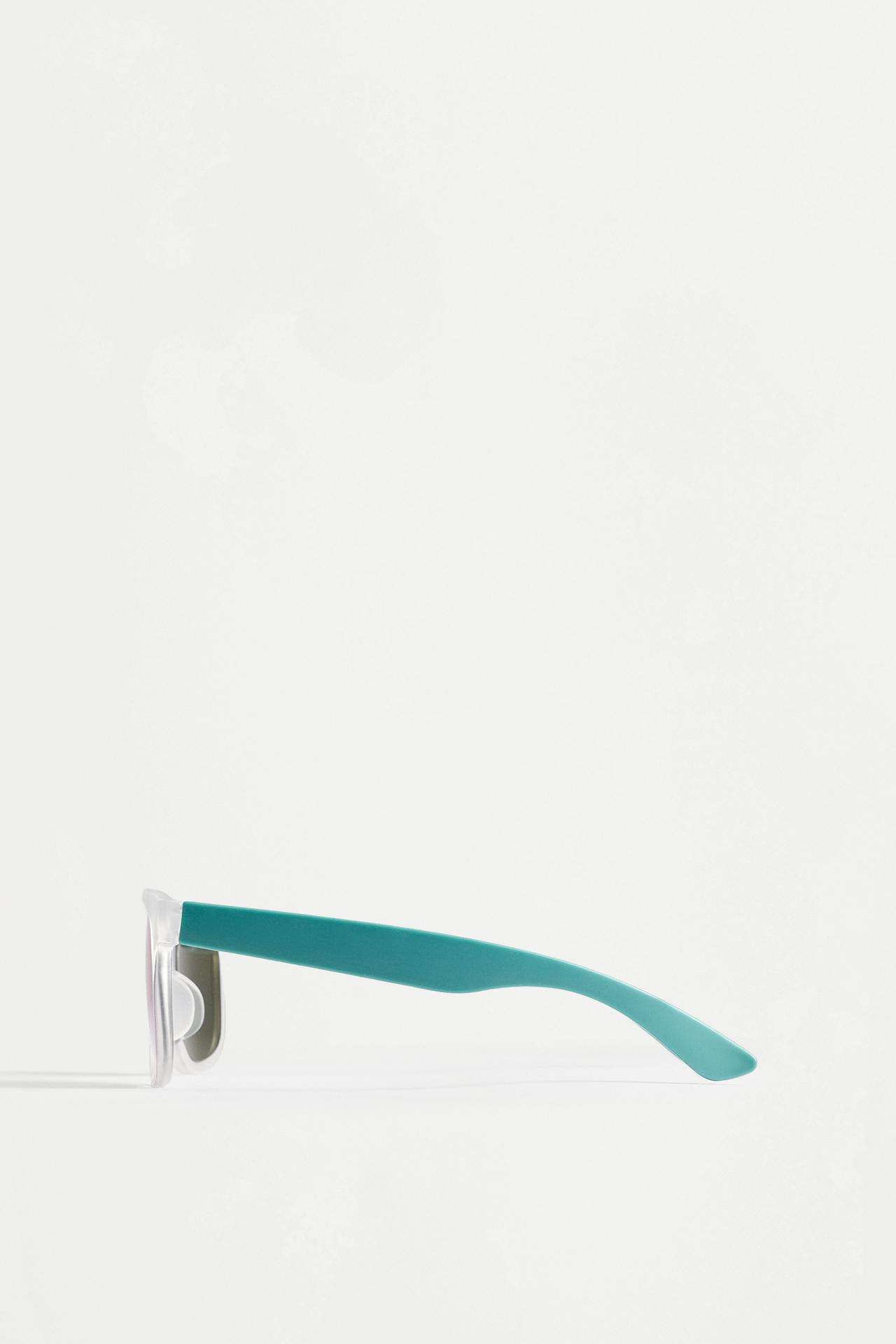 Square transparent glasses — TRANSPARENT