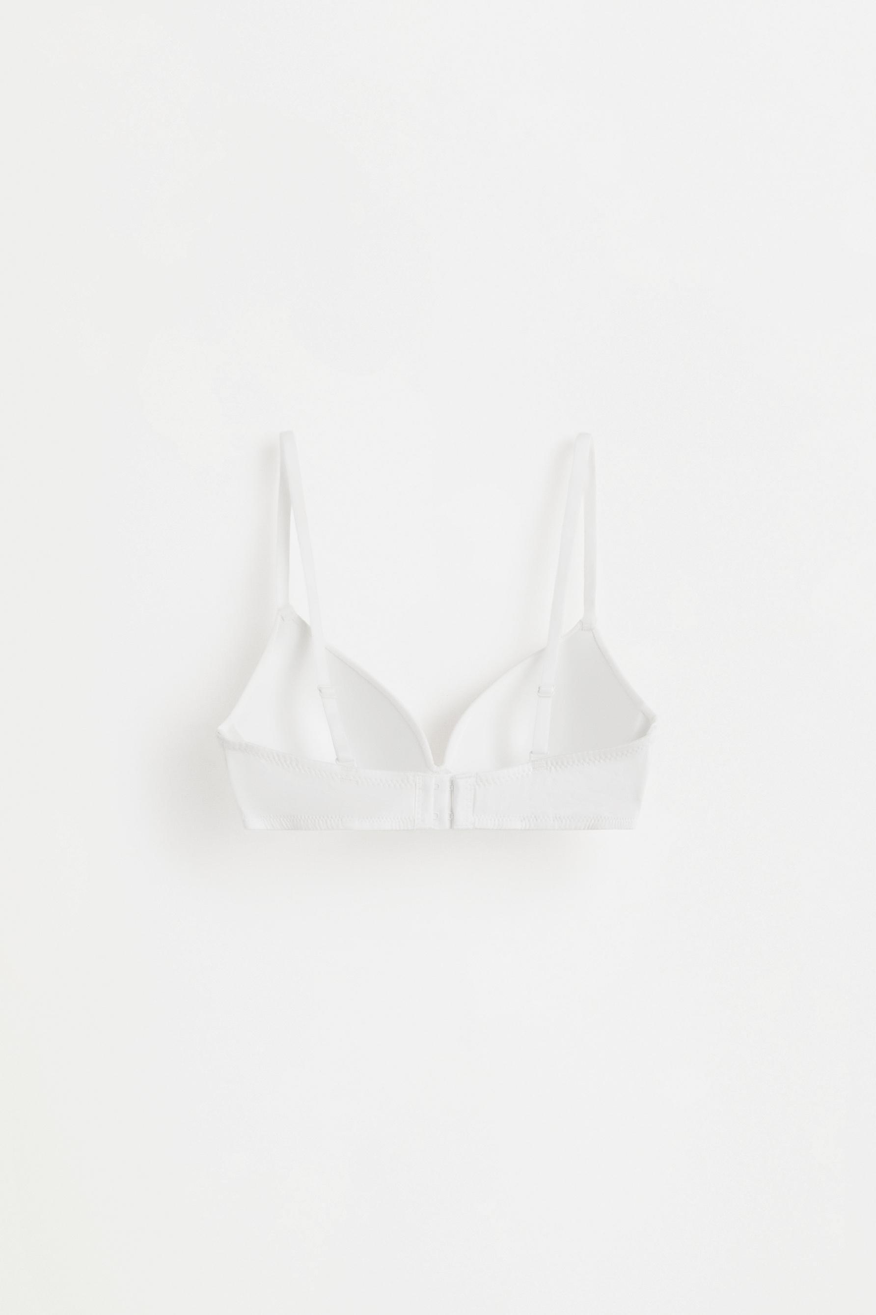 Pre-shaped bras (2-pack) — GREY