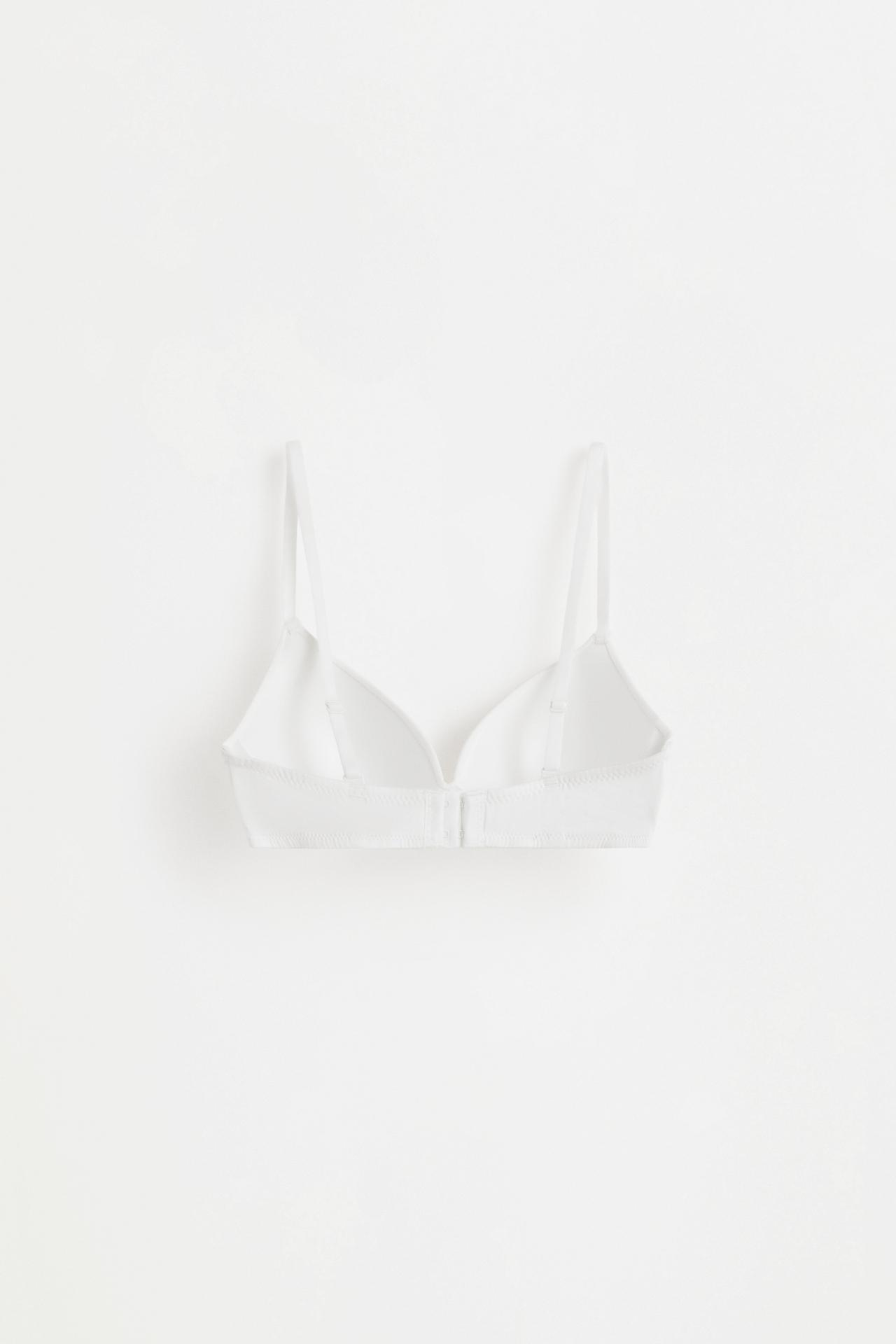 Pre-shaped bras (2-pack) — GREY