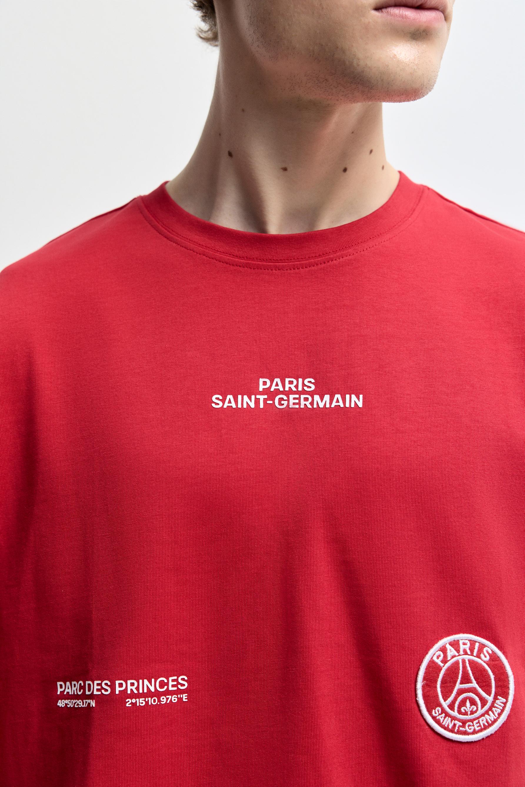 Paris Saint-Germain x Lefties printed T-shirt — BRIGHT RED