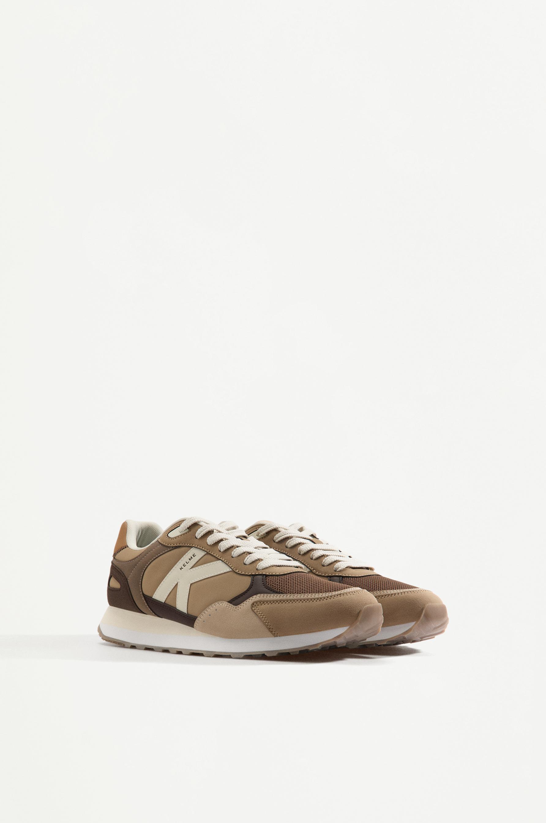 Kelme multi-piece sneakers — BROWN