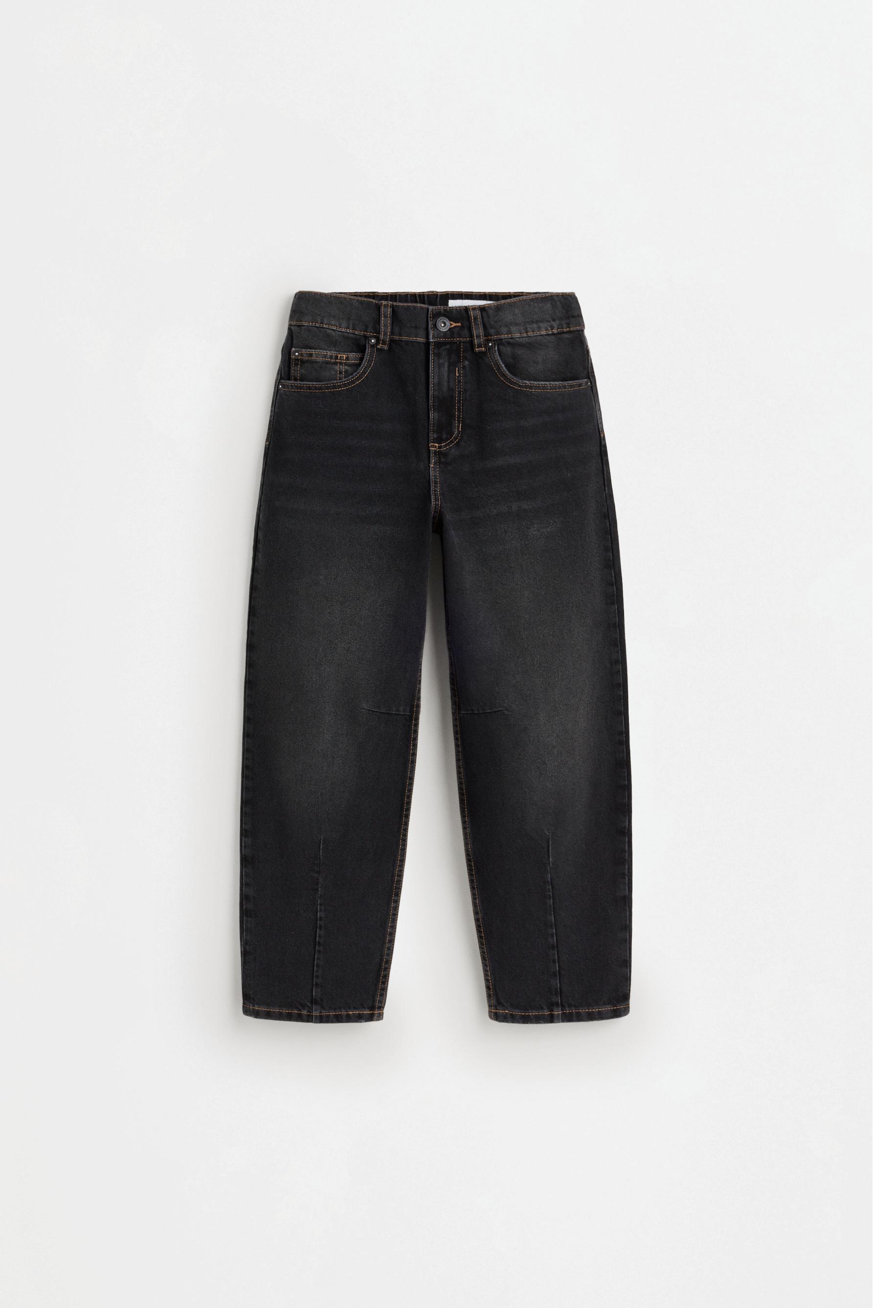 Balloon jeans — BLACK