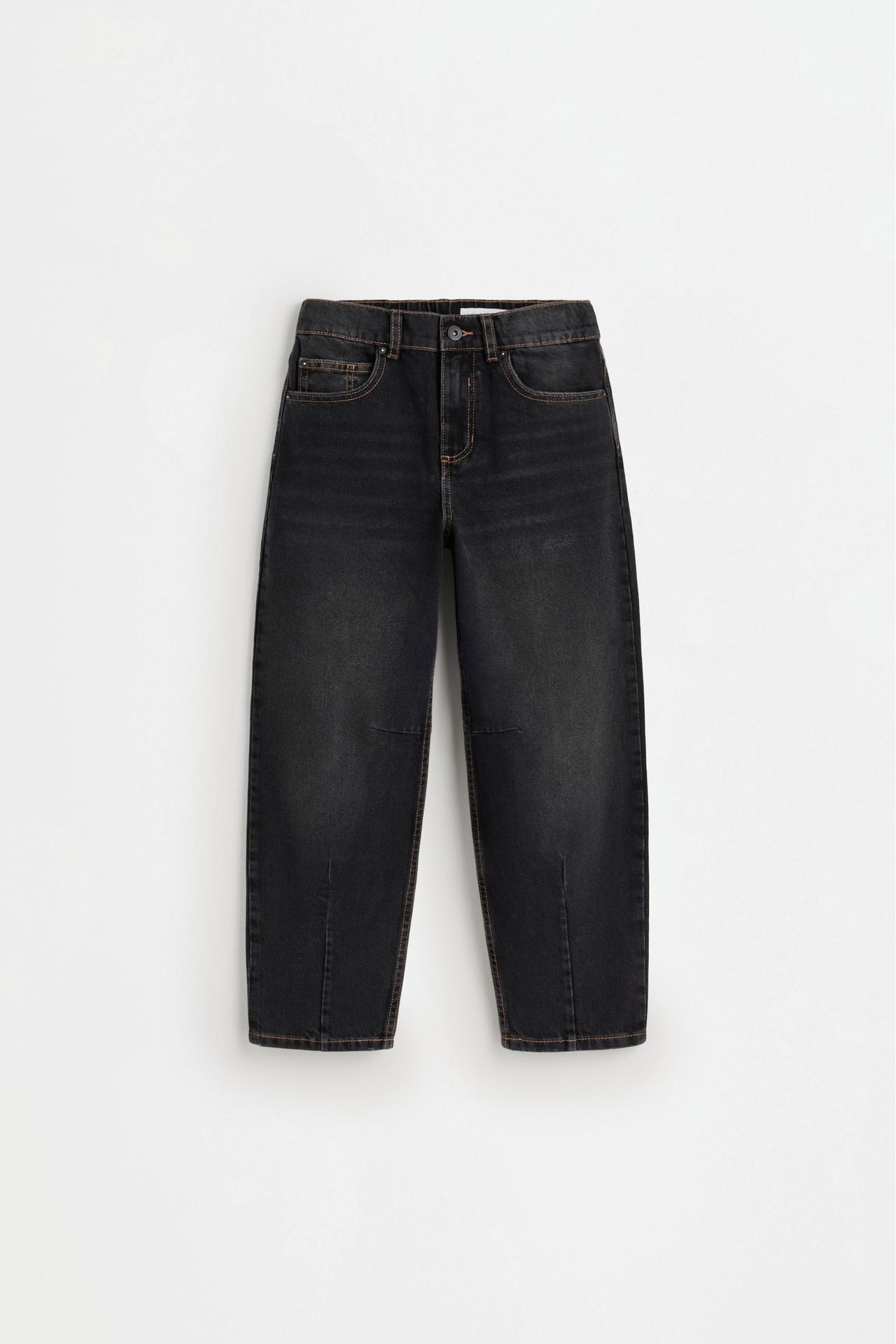 Balloon jeans — BLACK