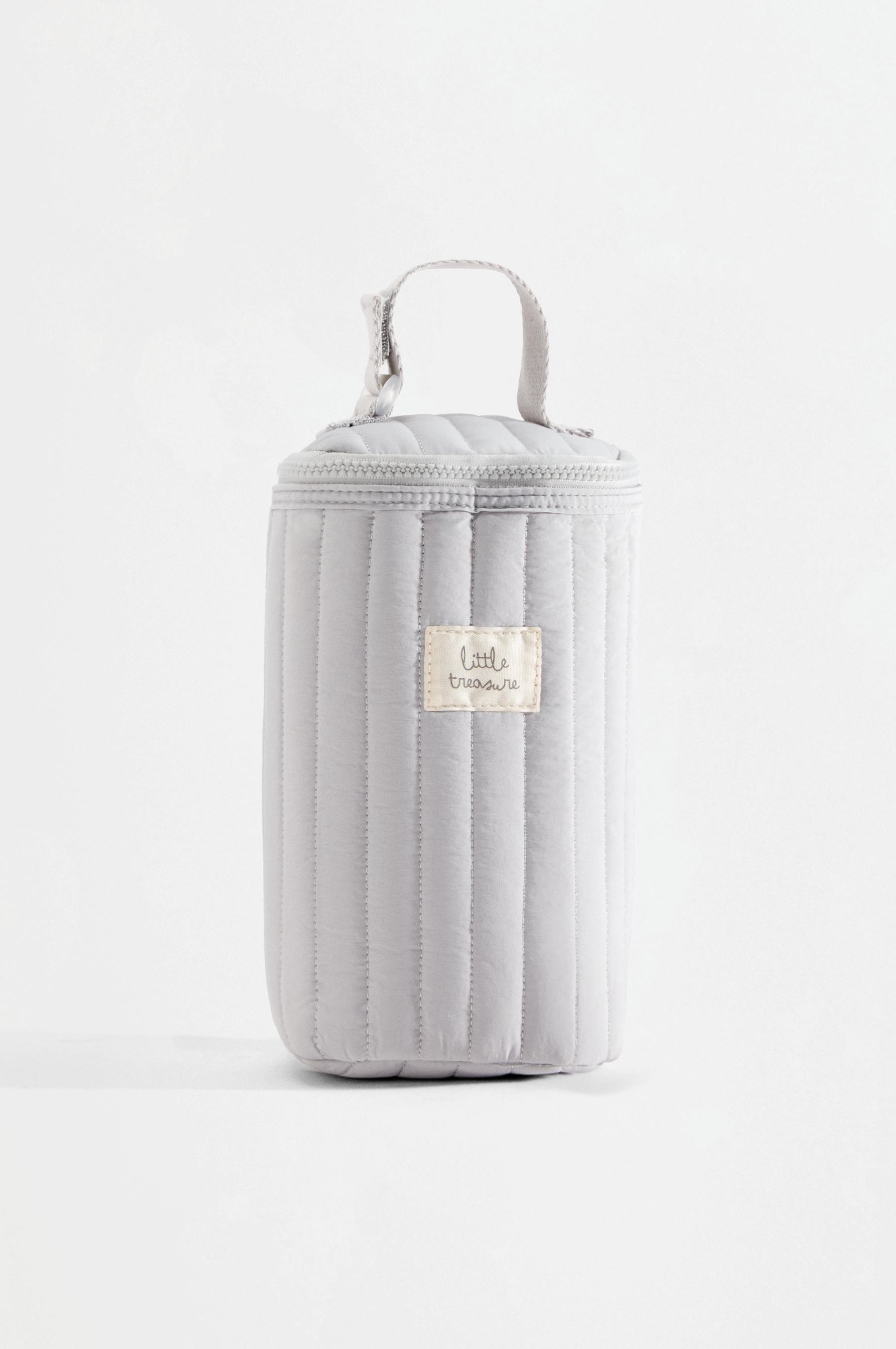 Maternity baby bottle holder — GREY