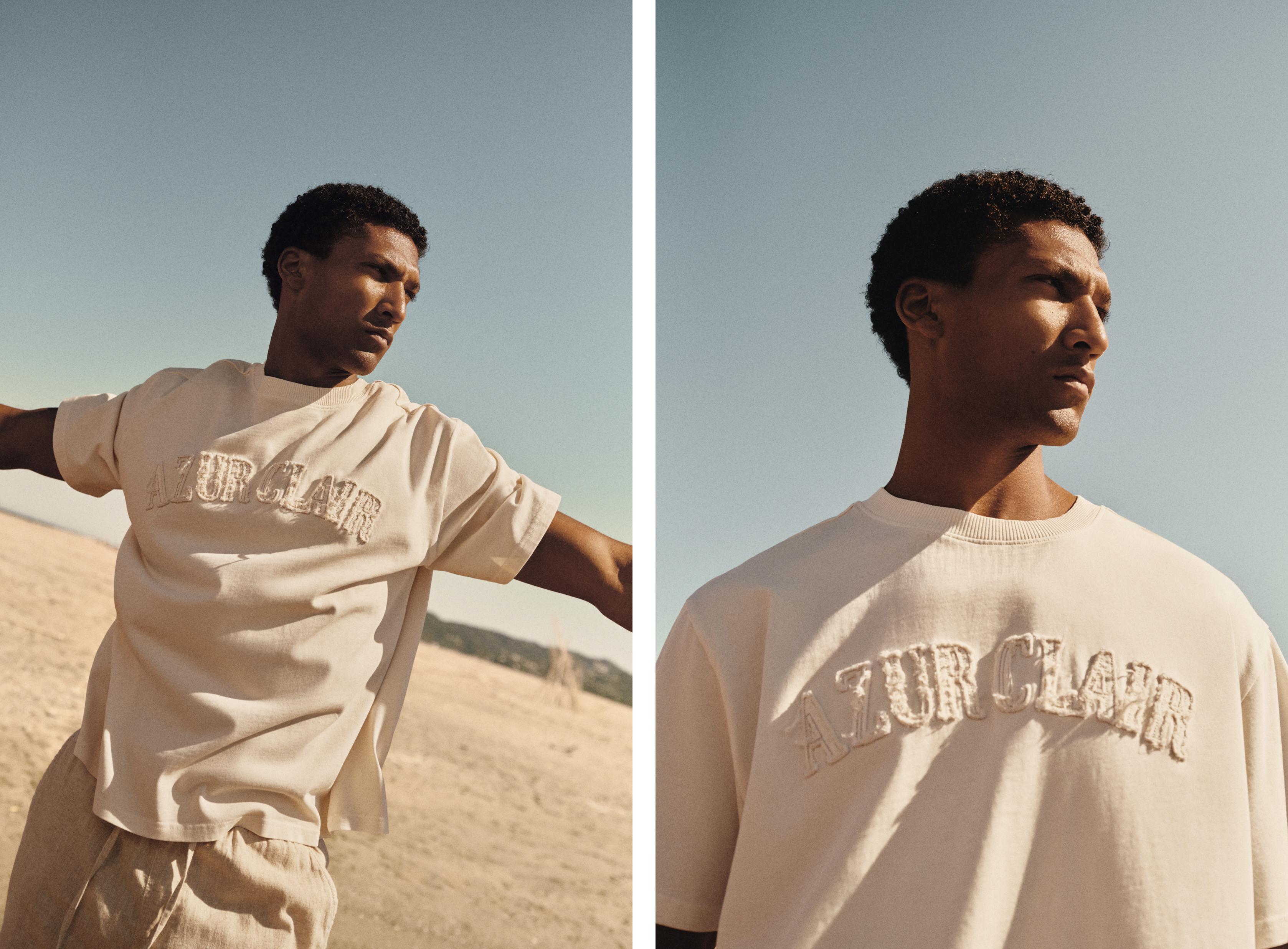 Slogan patch T-shirt — BUTTER