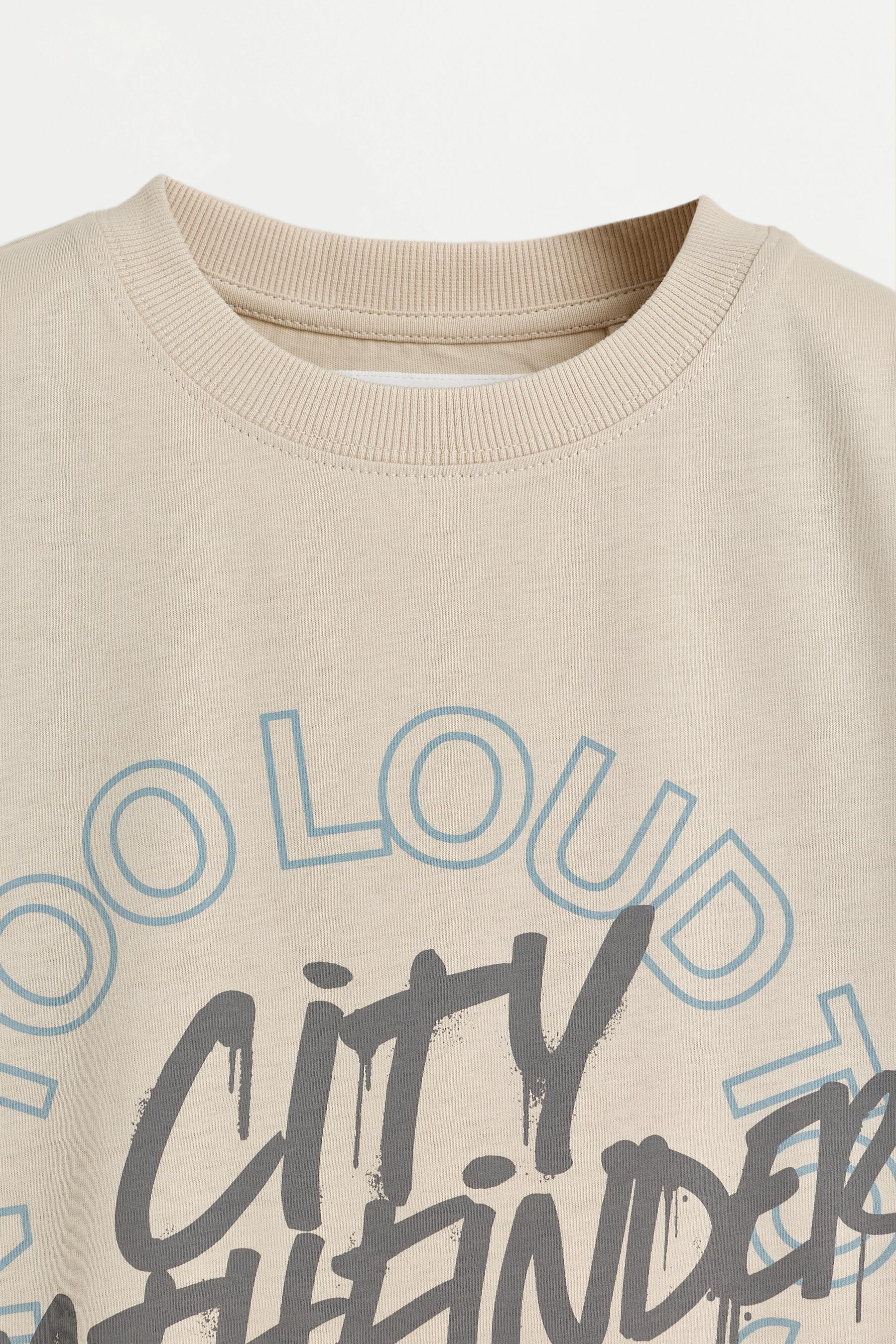 Printed T-shirt — ECRU