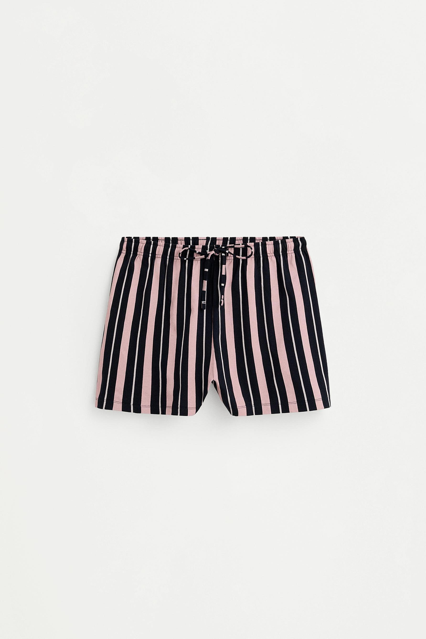 Long printed pyjamas — NAVY