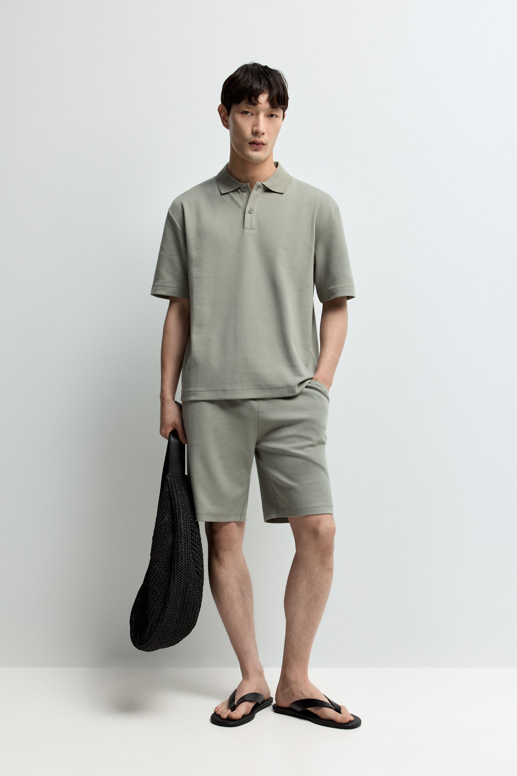 Jogger Bermuda shorts — GREEN
