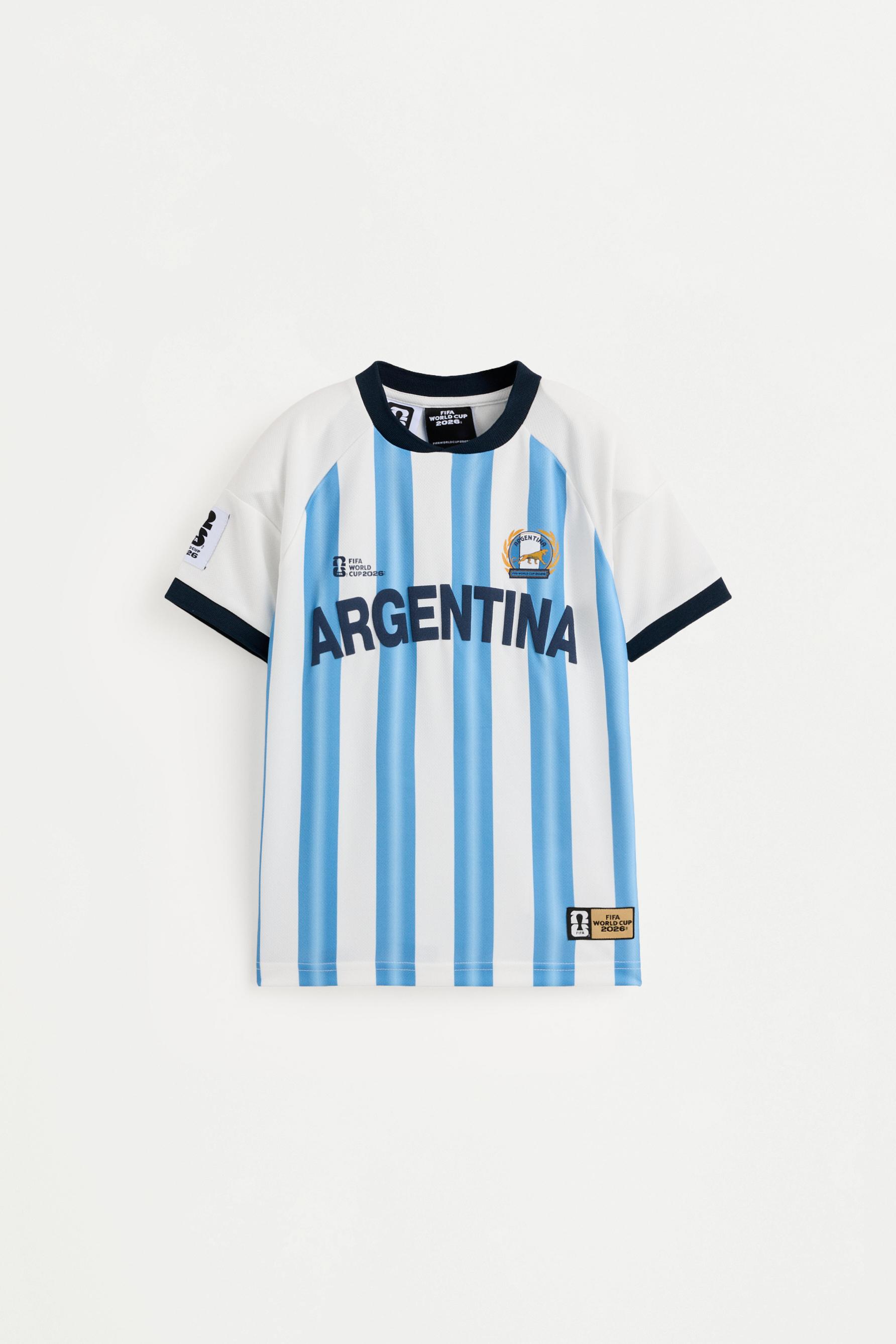 Kids | Argentina FIFA World Cup 2026 Licensed T-Shirt — BLUE