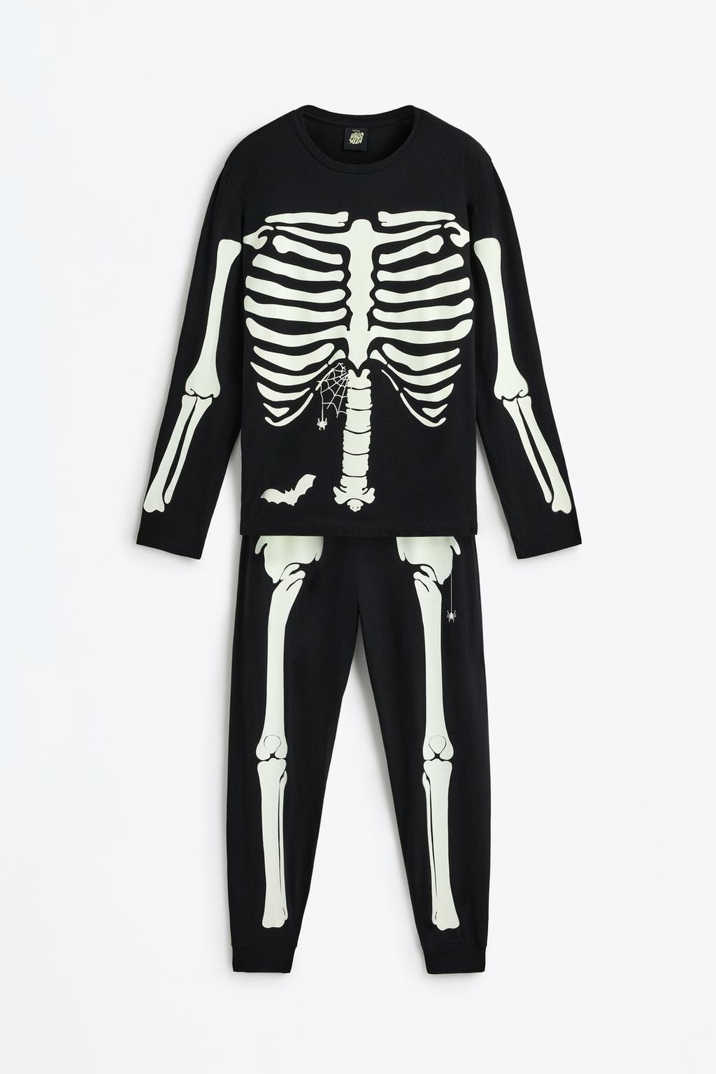 Men's skeleton family pyjamas