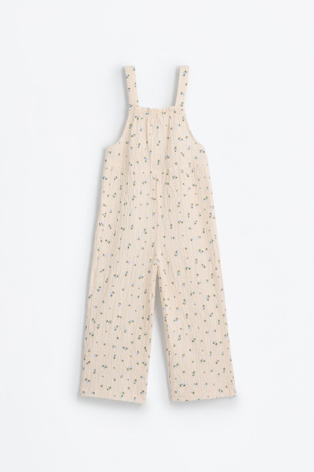 Textured jumpsuit