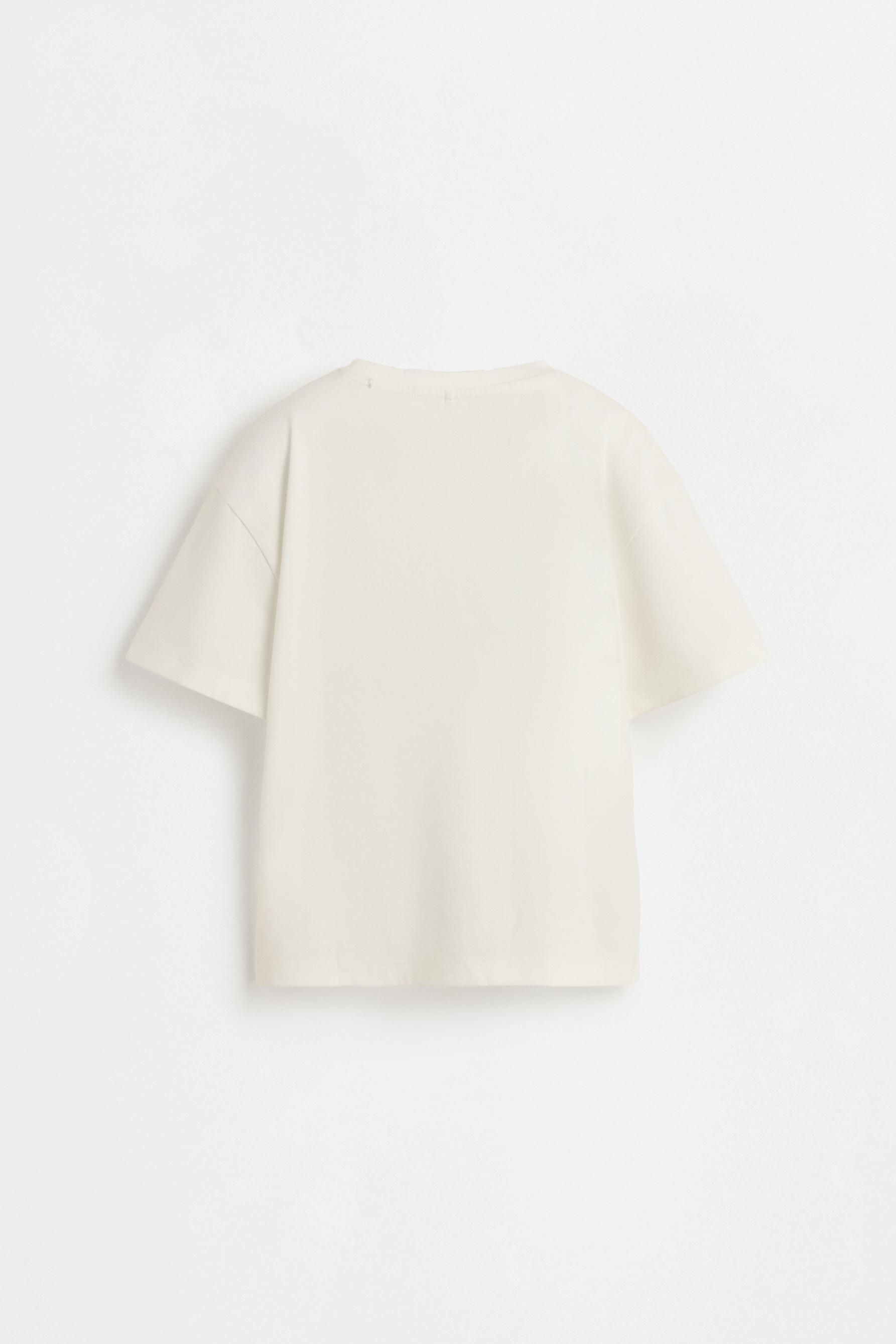 Printed photograph T-shirt — OFF WHITE