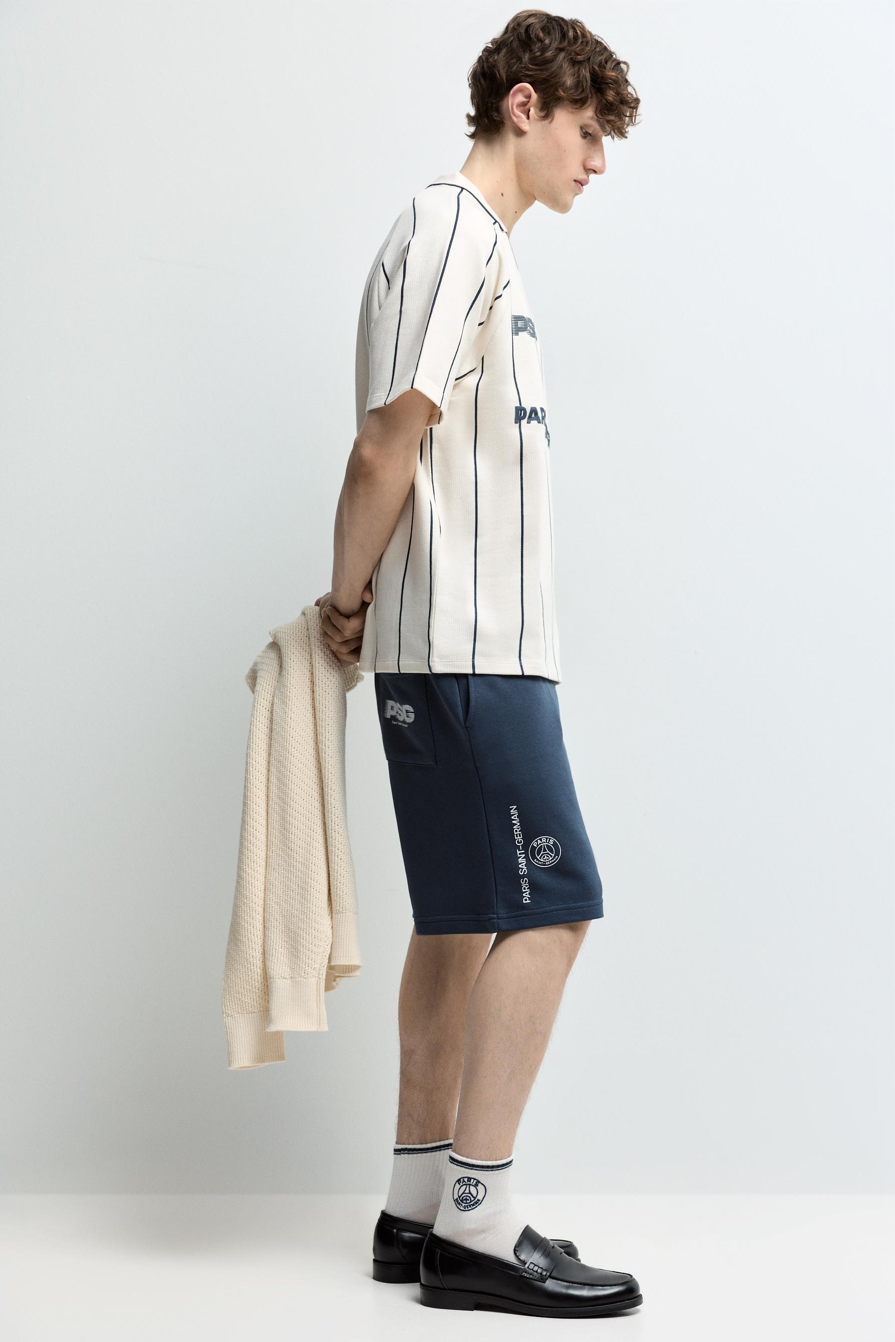 Paris Saint-Germain x Lefties tracksuit Bermuda shorts — OCEAN BLUE