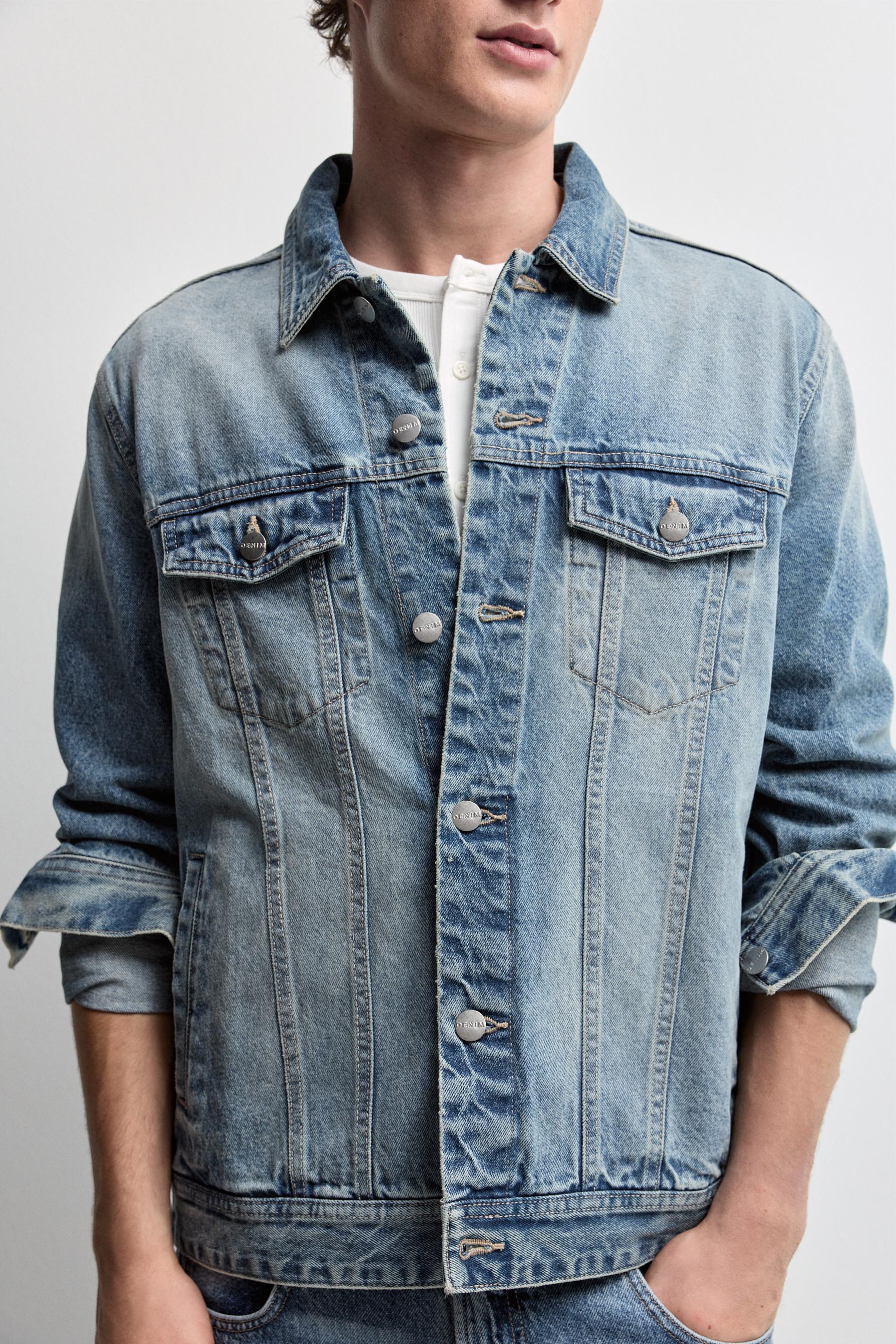 Basic denim jacket — INDIGO
