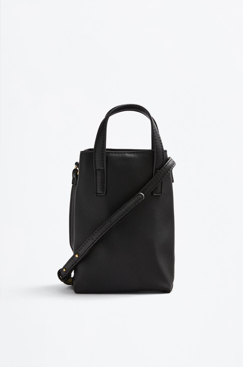 Textured mobile phone bag