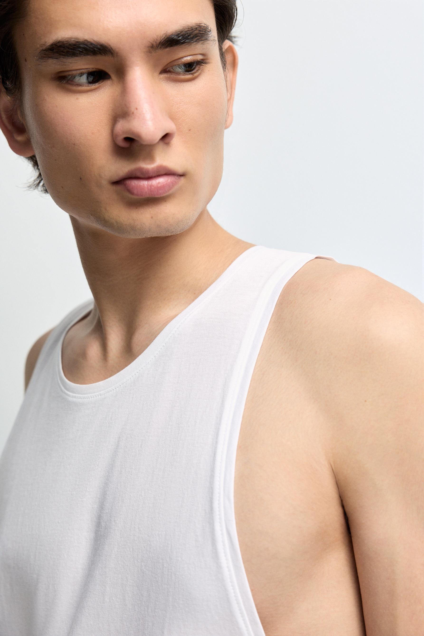 Basic tank top — OFF WHITE