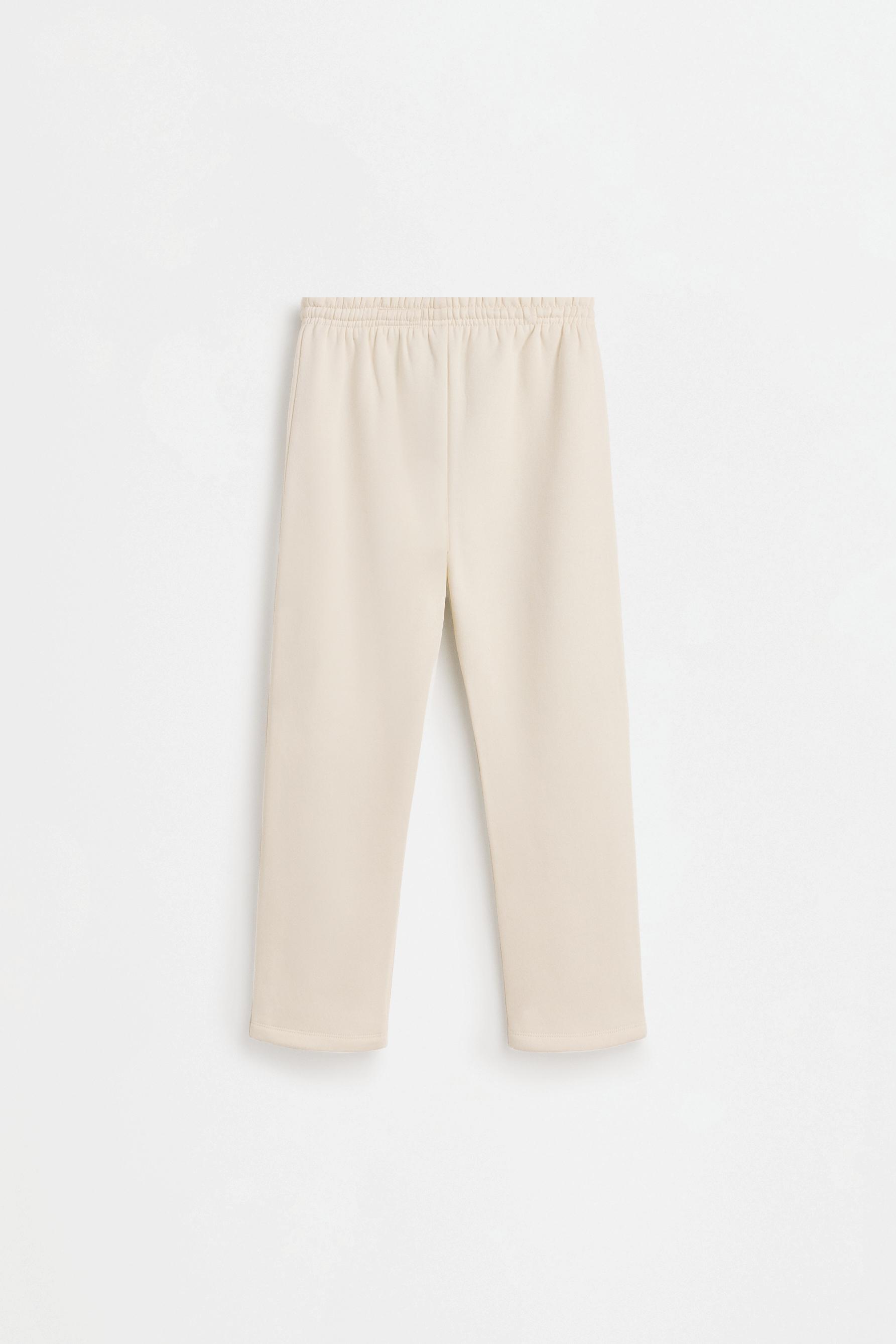 Straight-leg plush trousers — BUTTER