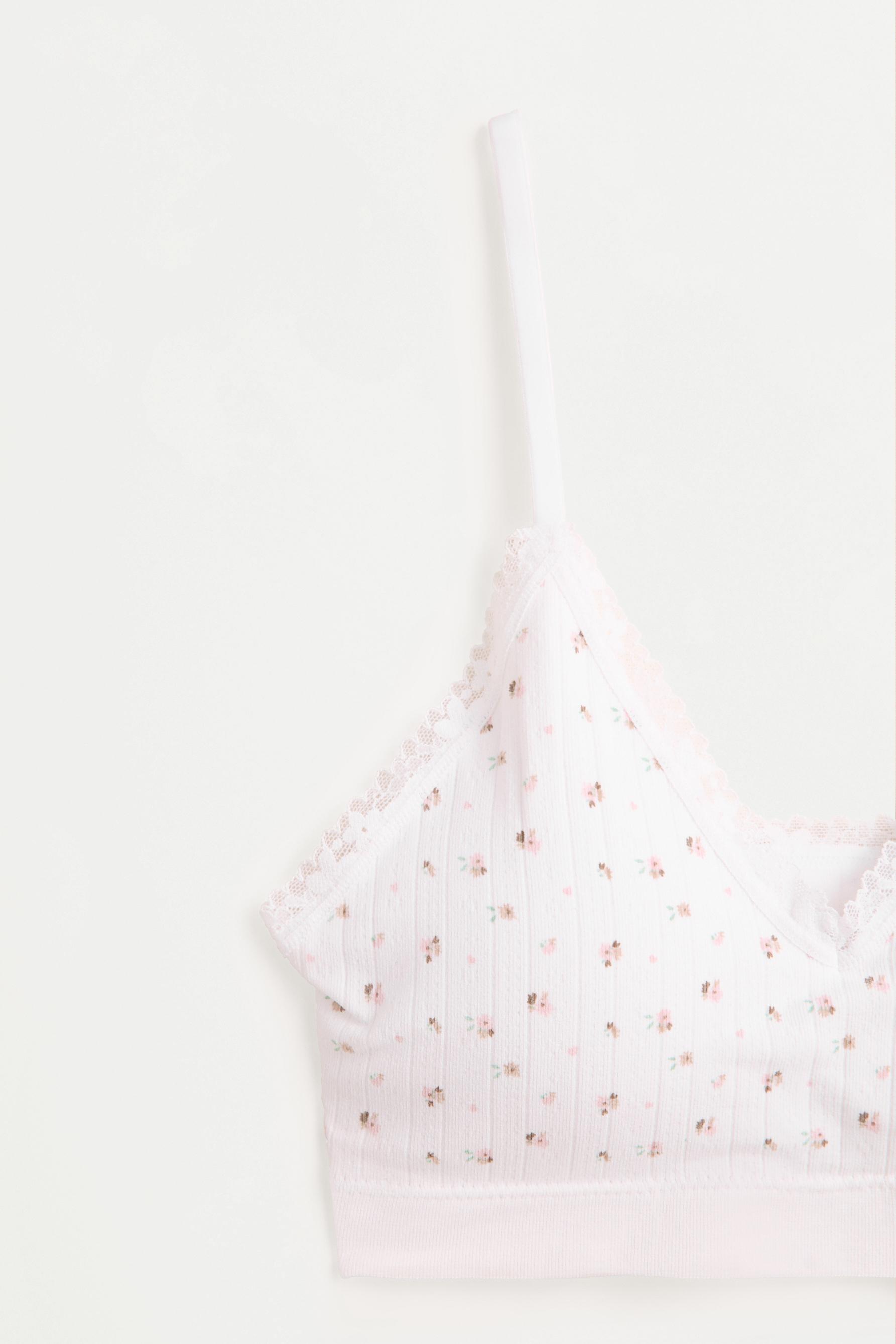 Lace bra tops (Pack of 2) — WHITE