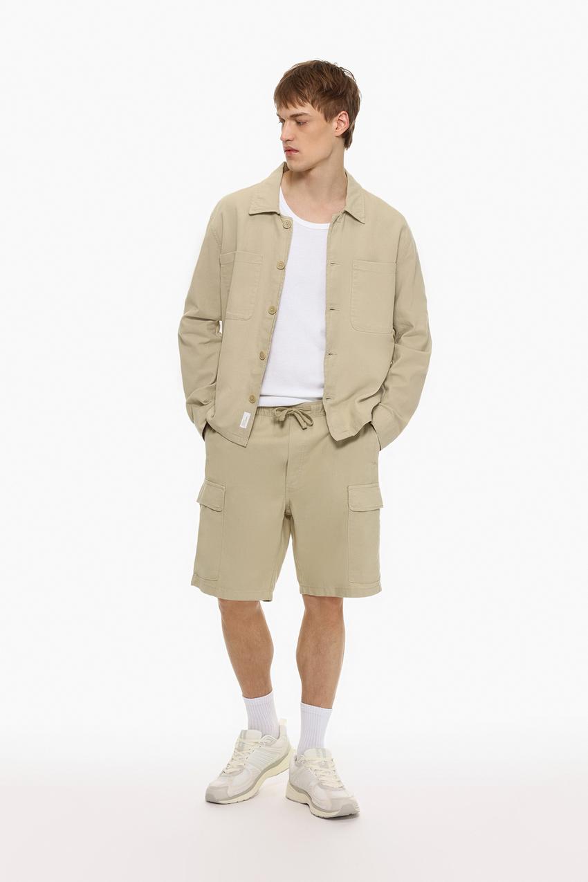 Vestir Pantalon Corto Y Camisa Larga Con Short Camisa Manga Larga