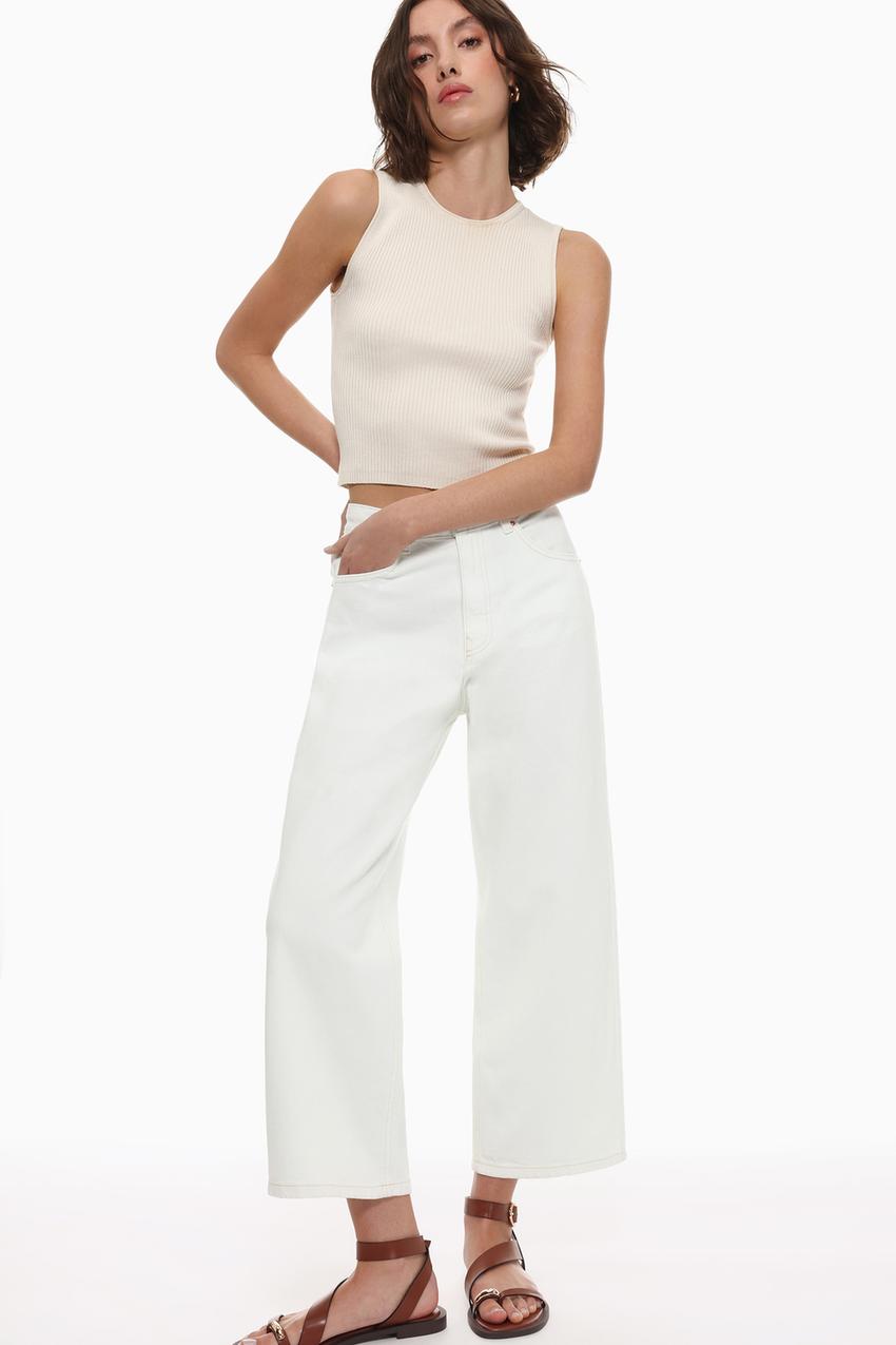 Jeans culotte Faldas Shorts Denim ROPA Mujer Lefties