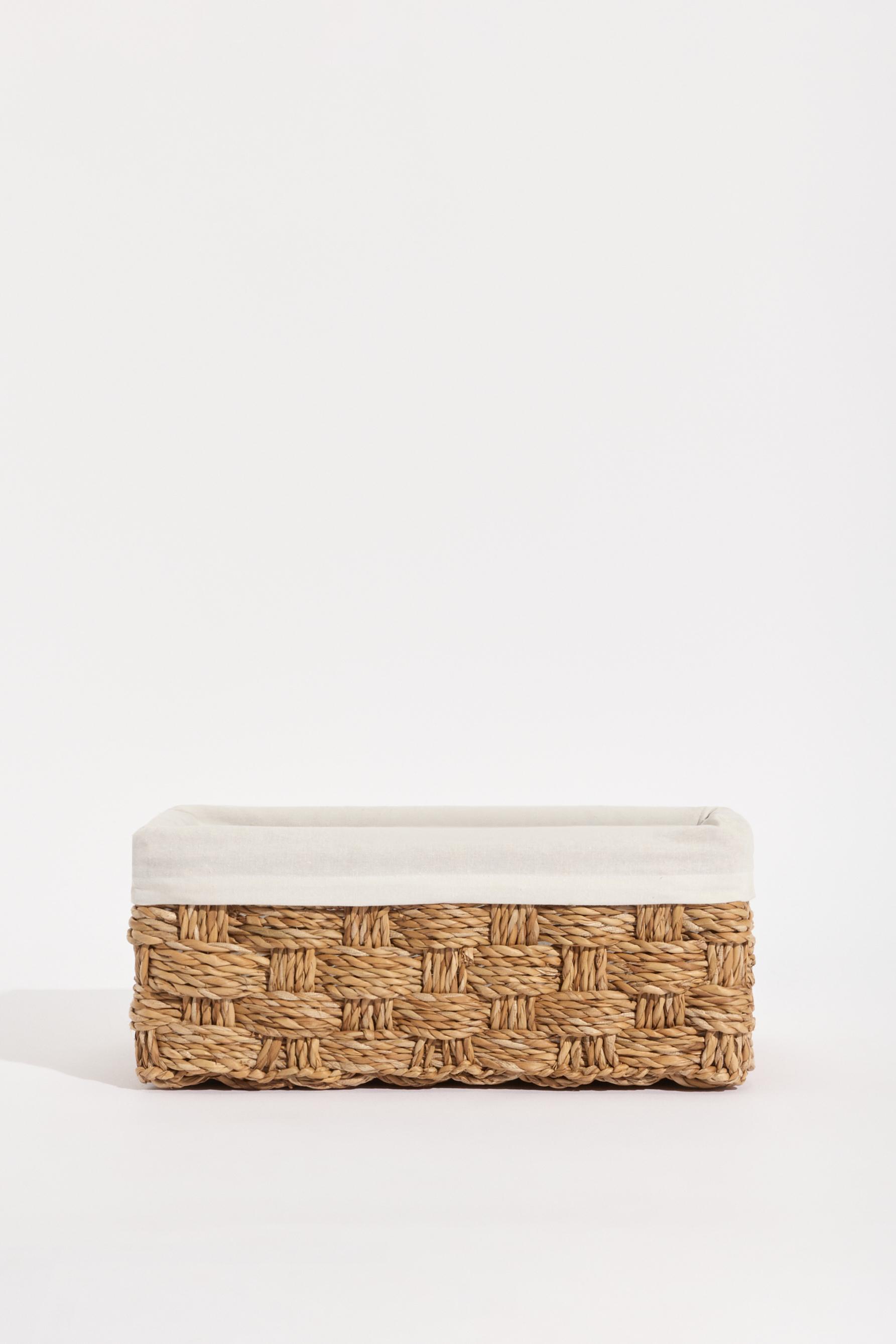 Cesta grande tejido interior 32 cm