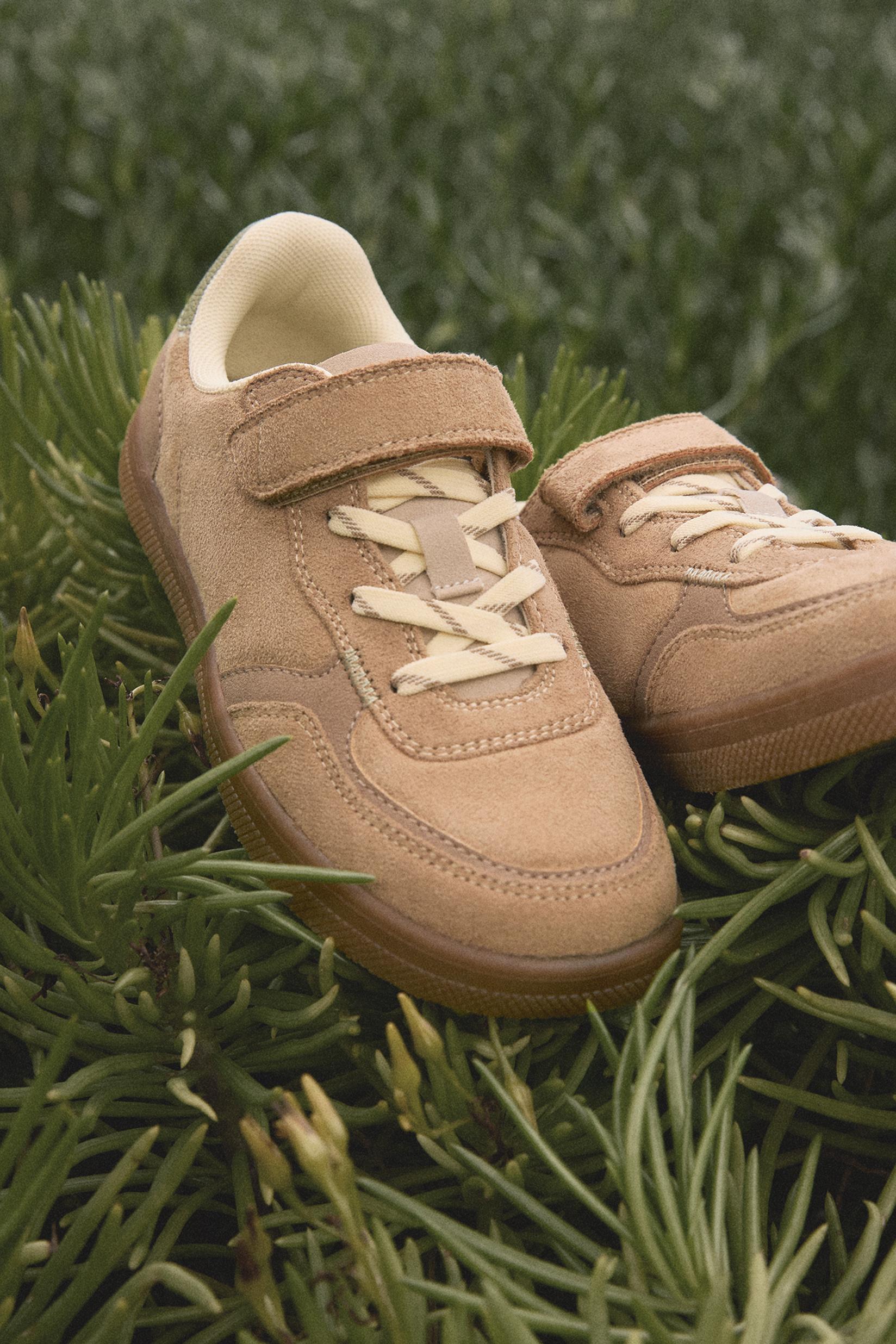 Combined sneaker — BROWNISH TONE