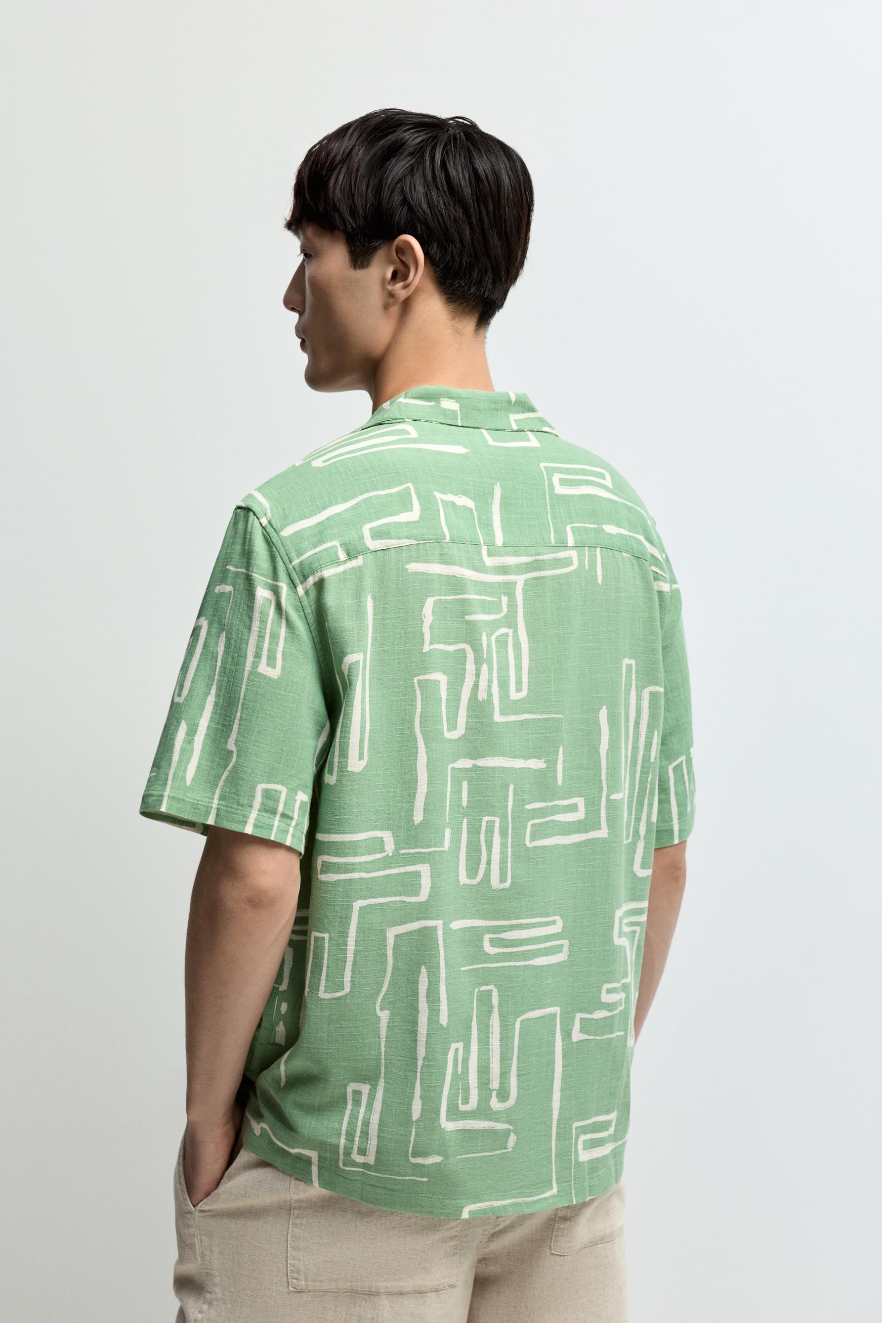 Resort shirt — GREEN