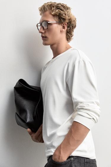 Medium-weight jersey long sleeve T-shirt — OFF WHITE 5