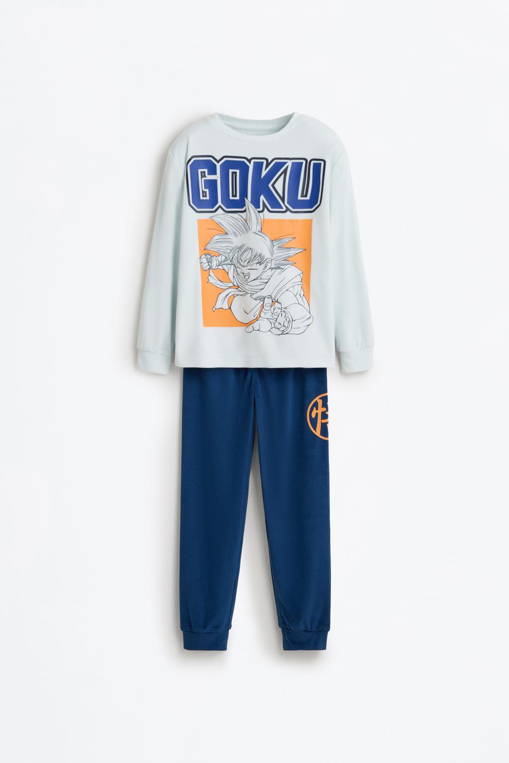 Goku Dragon Ball ©Bird Studio velvet pyjamas