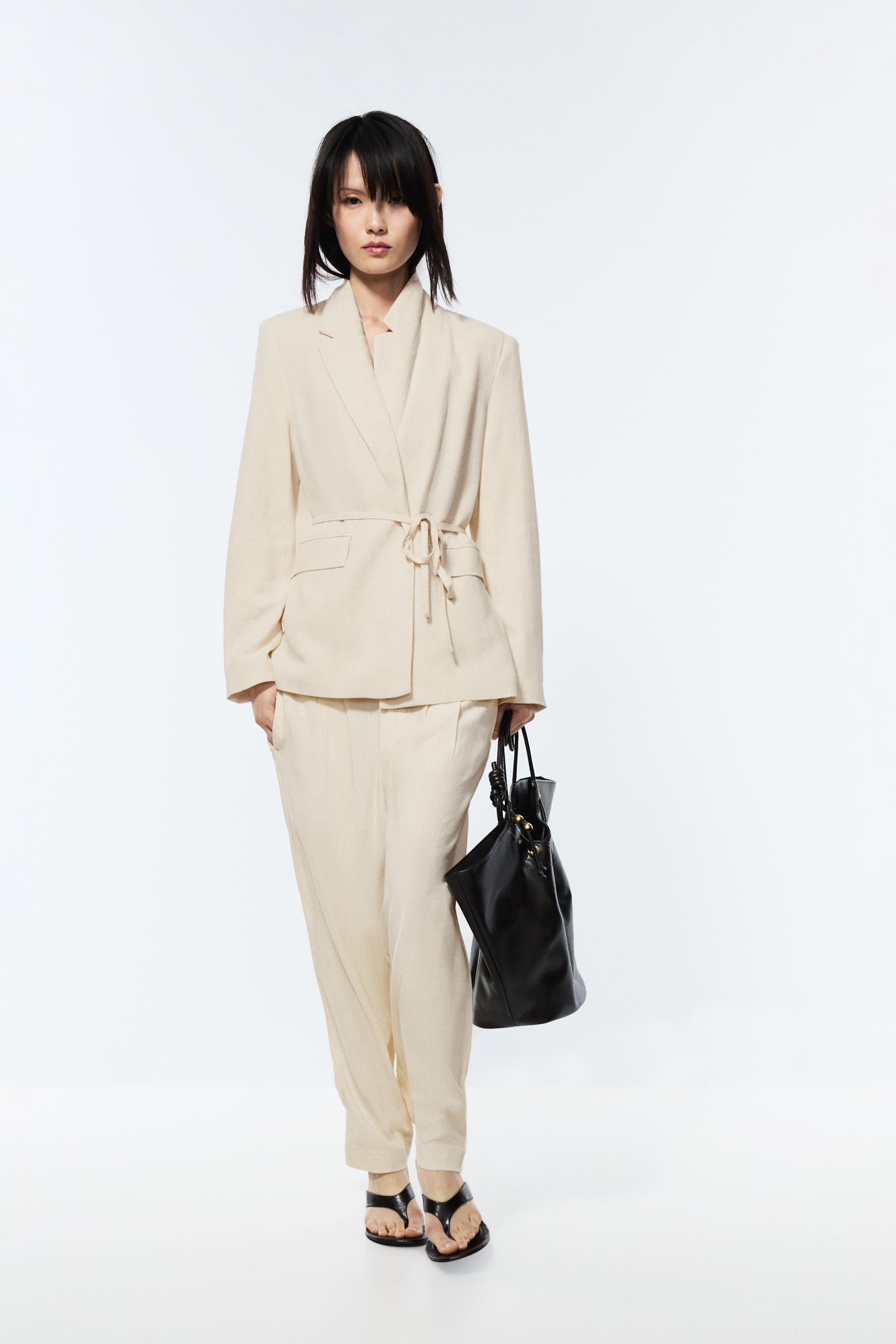 Rustic trousers — BEIGE