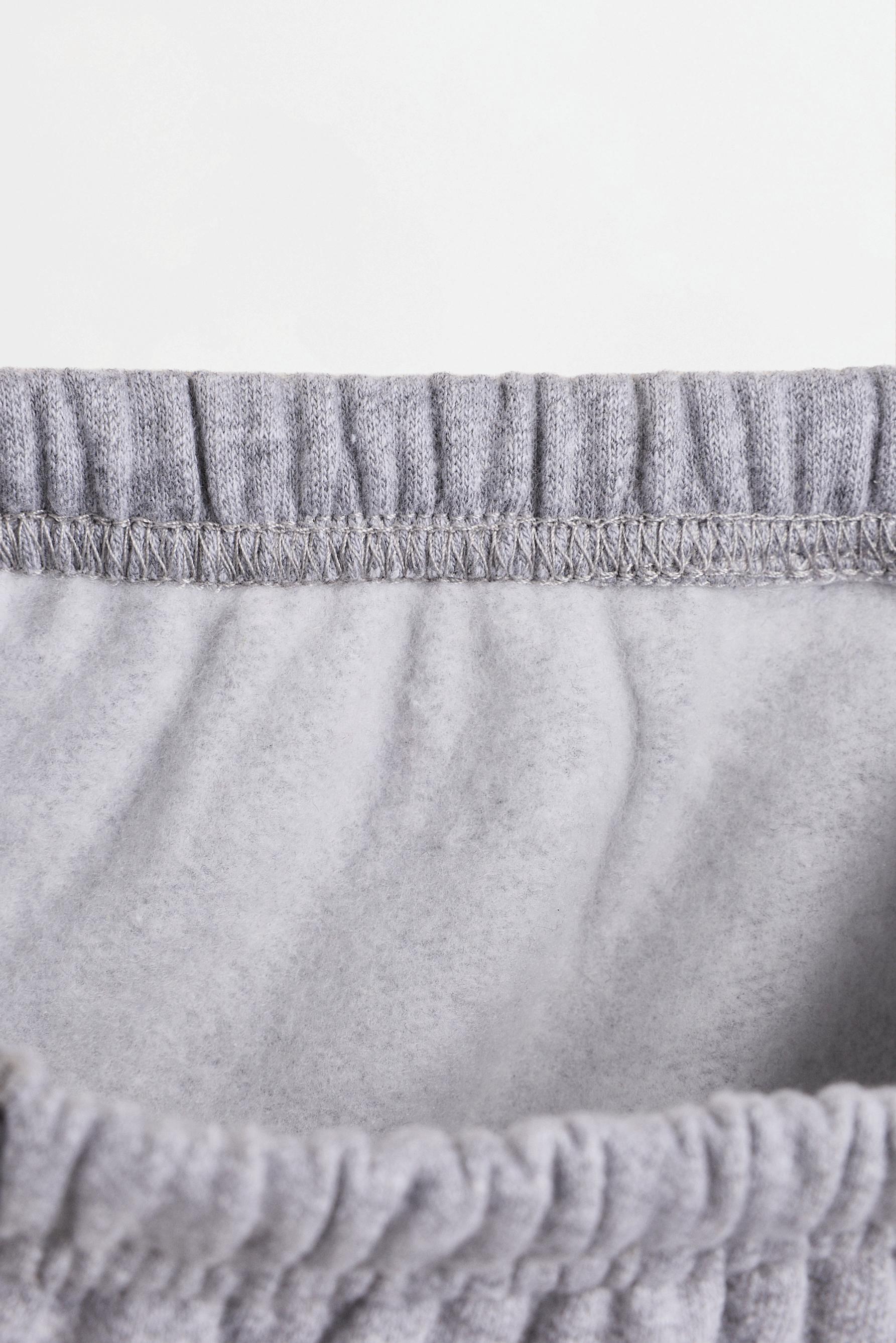 4-pack of plain plush joggers — NAVY