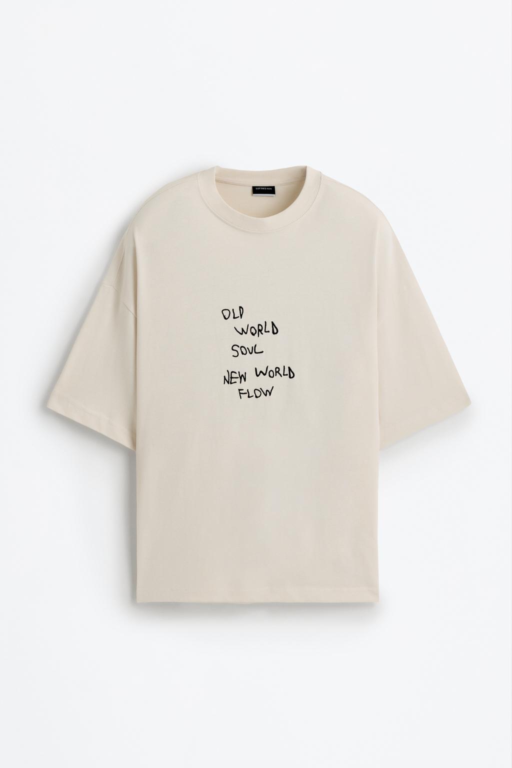Camiseta estampada oversize