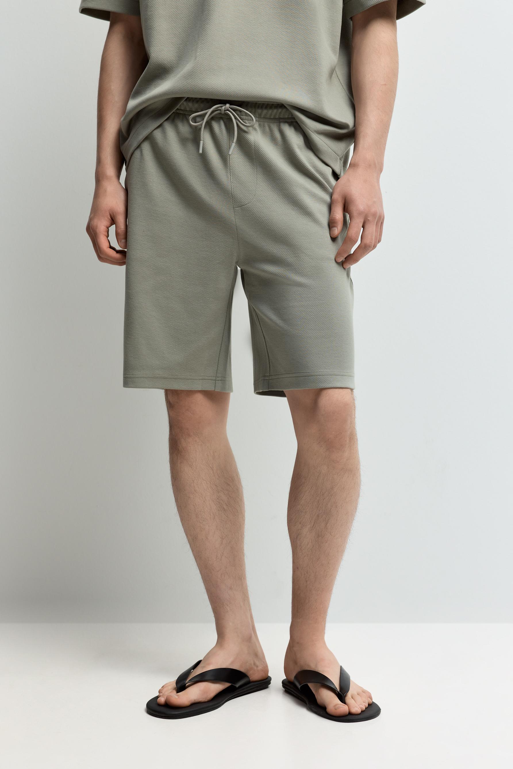 Jogger Bermuda shorts — GREEN