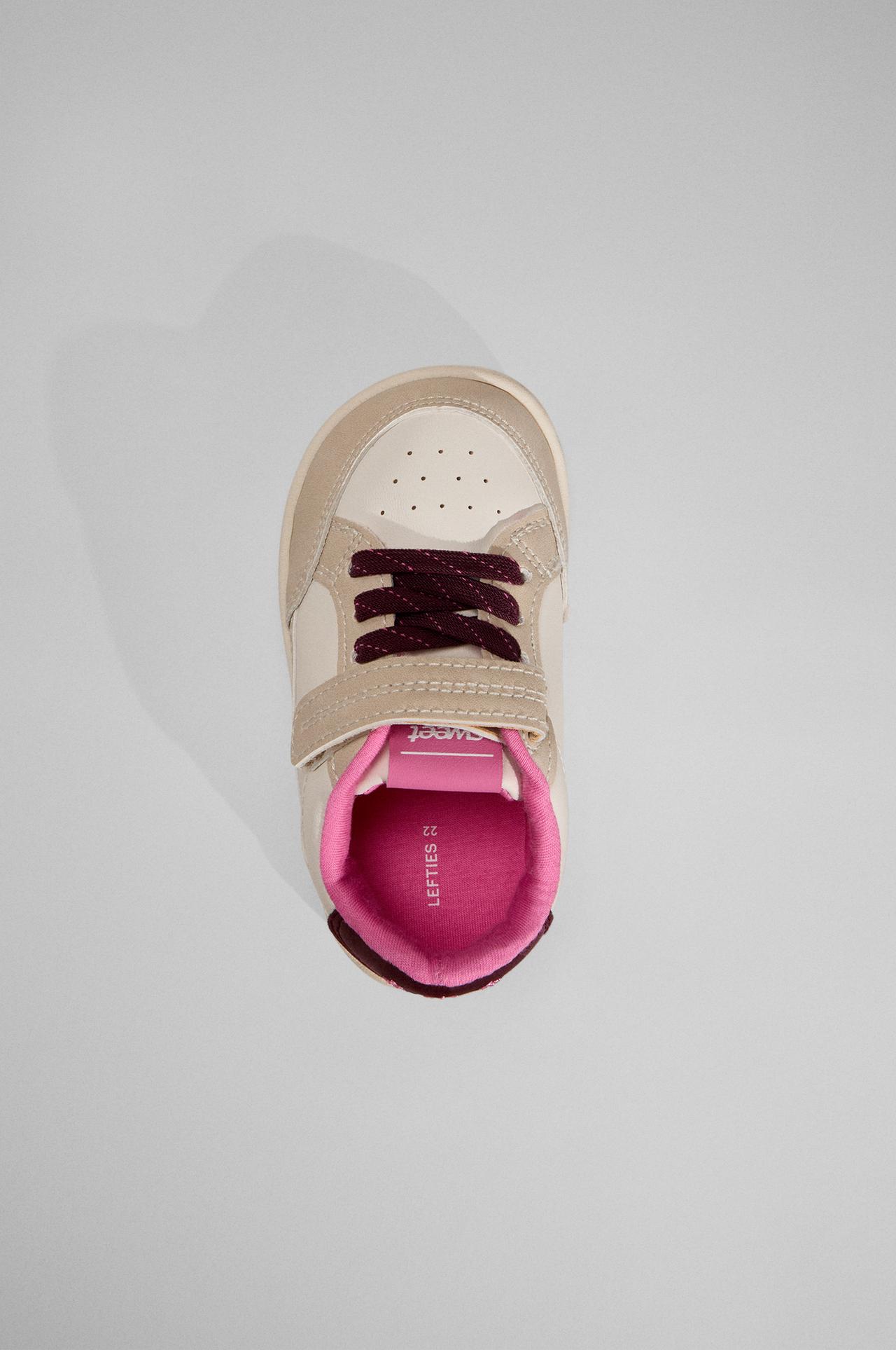 Barefoot star sneakers — ECRU