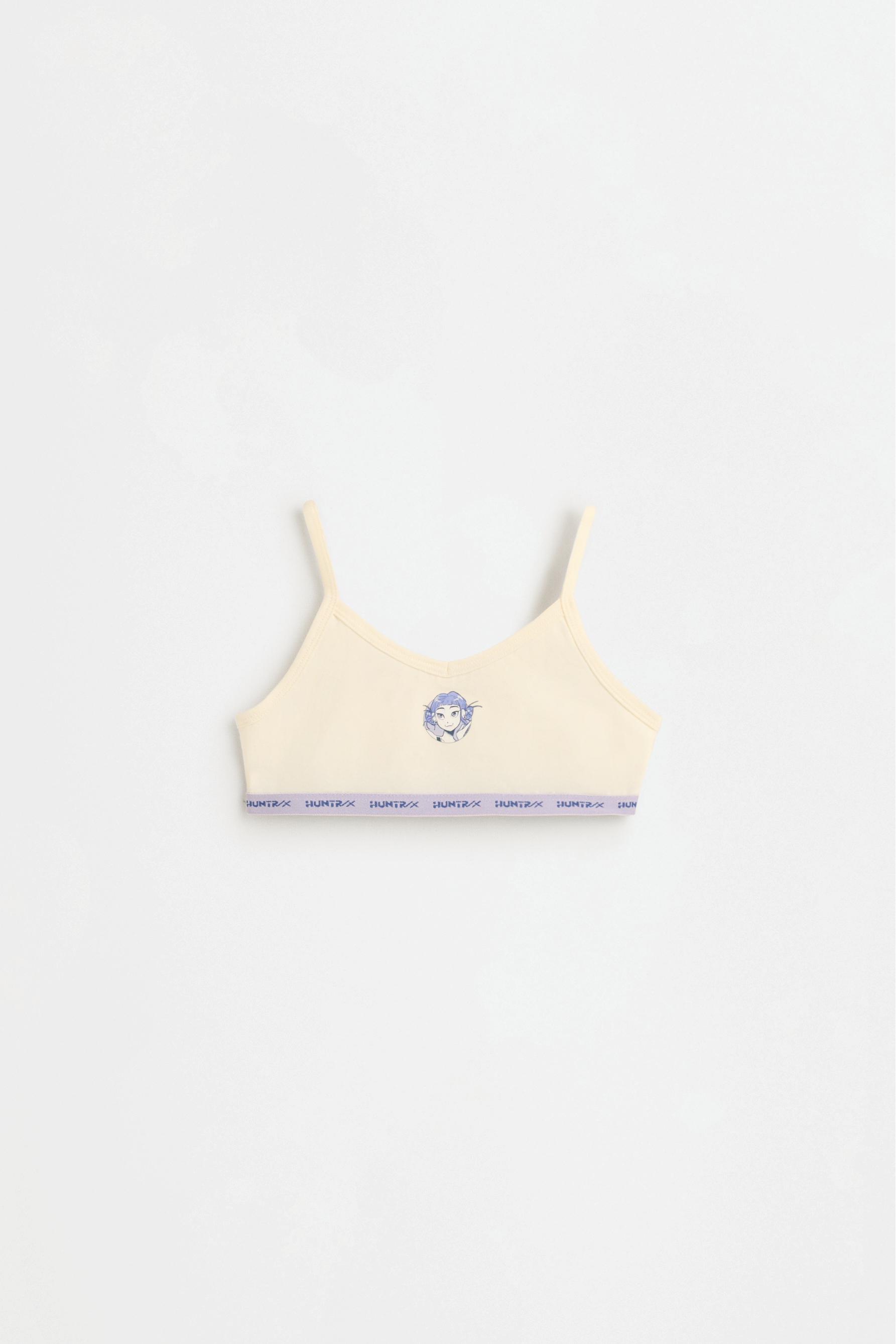 Huntrix K-Pop Demon Hunters ™/© Netflix Triangle Top (3-Pack) — LILAC/WHITE