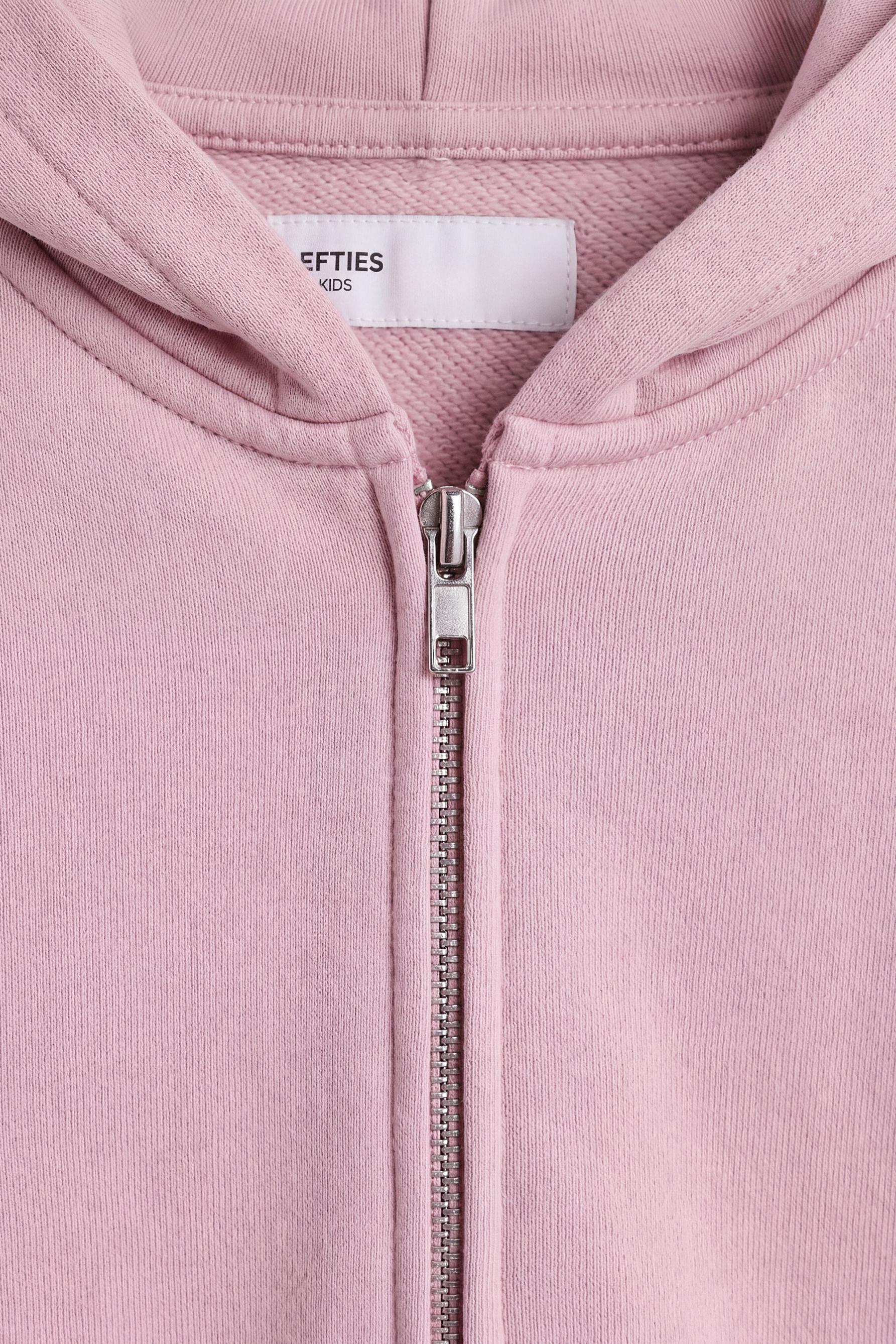 Zip-up sweatshirt — PALE MAUVE